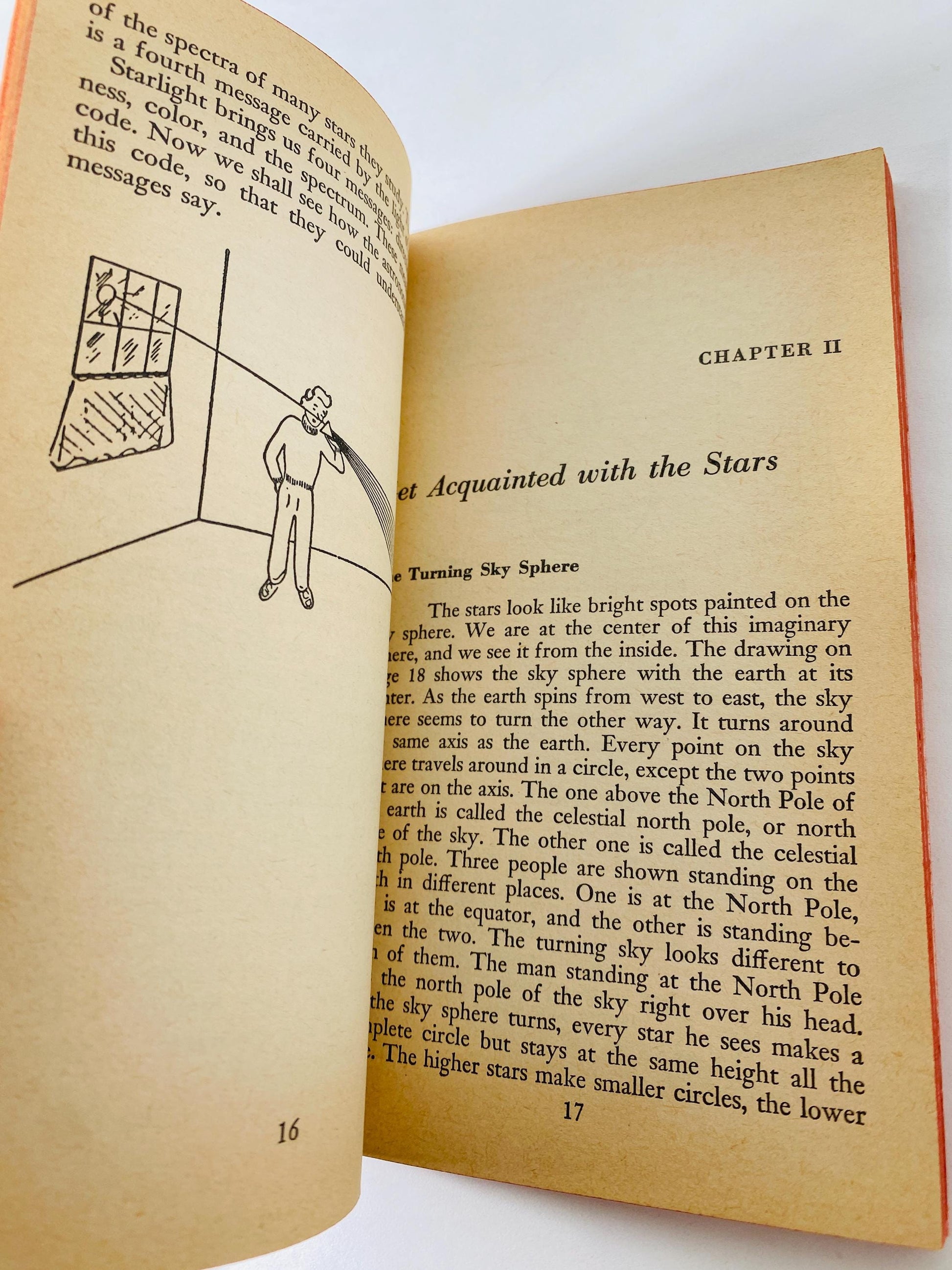 1958 Stars Steppingstones into Space Irving vintage Signet paperback book by Adler Astronomy Key Mid Century Science