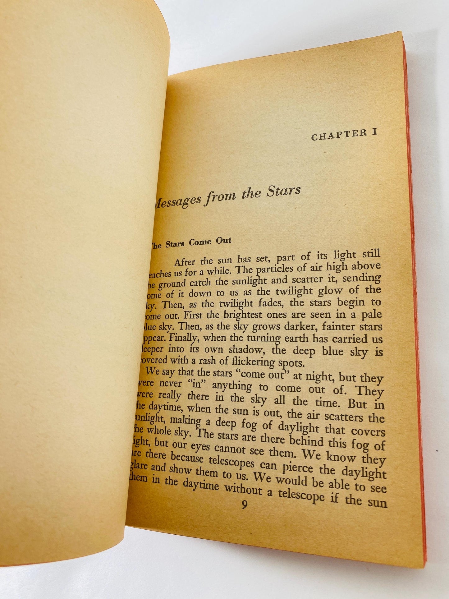 1958 Stars Steppingstones into Space Irving vintage Signet paperback book by Adler Astronomy Key Mid Century Science