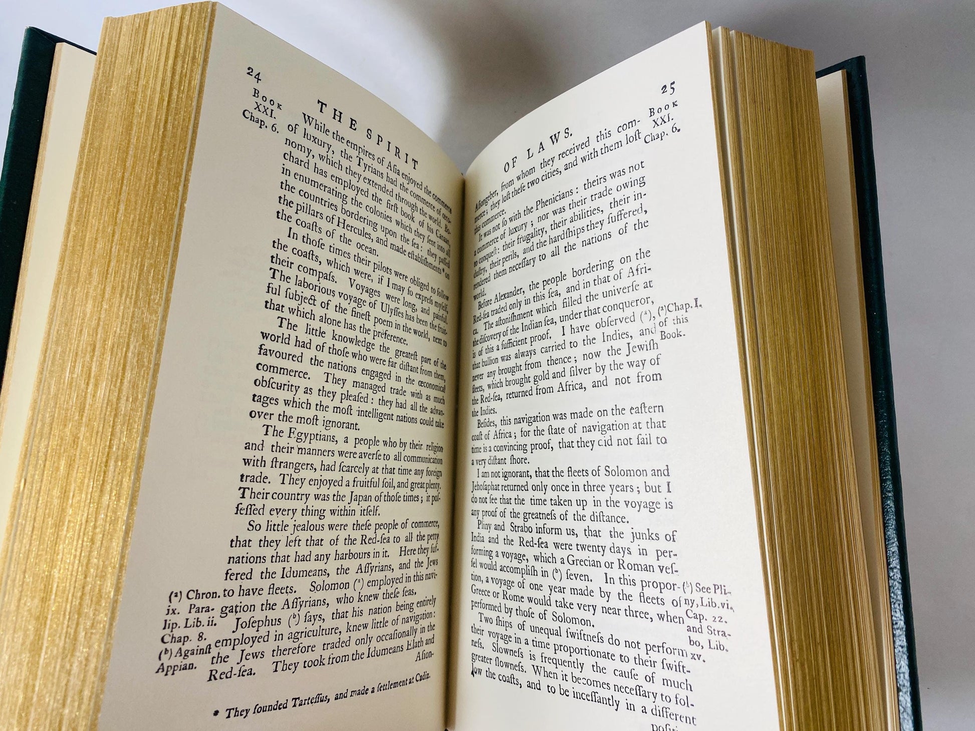 Spirit of Laws by Baron de Montesquieu Vintage leather book law school graduation gift office decor criminal defense attorney litigator