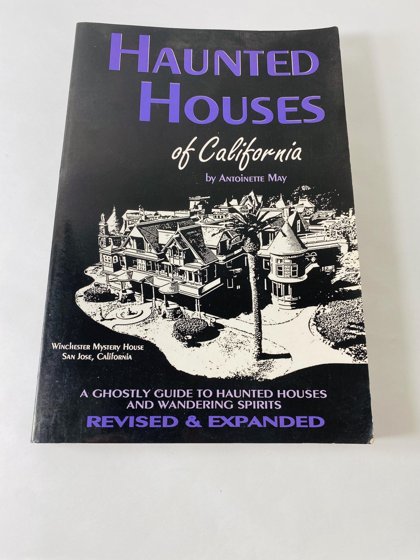 Haunted Houses of California vintage paperback book by by Antoinette circa 2000 occultGhost Stories Paranormal Travel Guide