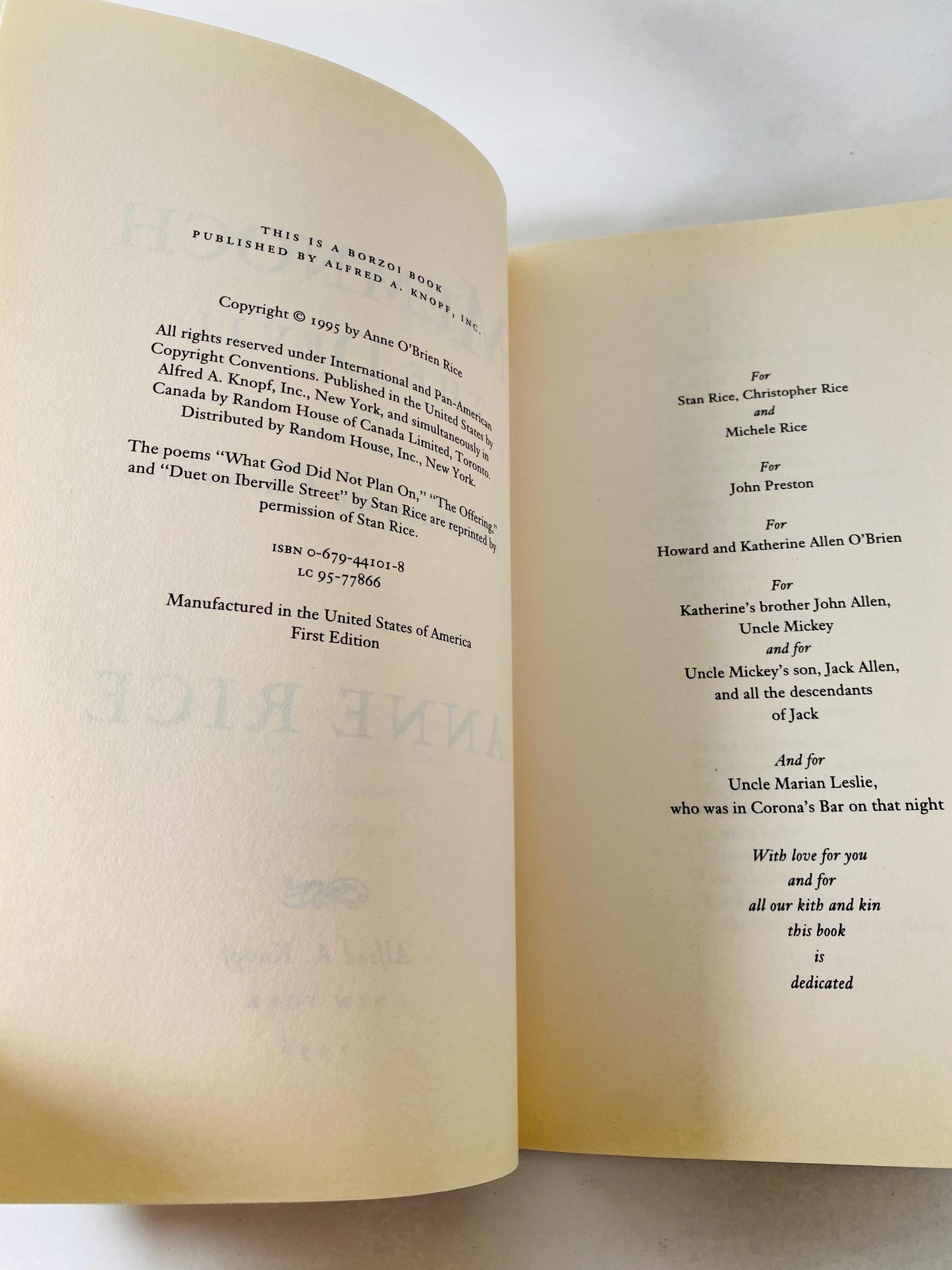 Memnoch the Devil by Anne Rice Vintage First Edition book circa 1995 Vampire horror. Black book decor. Lestat Collectible gift