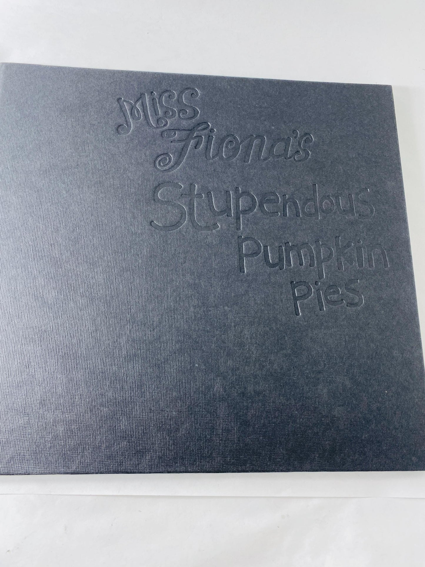 Miss Fiona's Stupendous Pumpkin Pies by Mark Moulton illustrated by Karen Crouch Vintage FIRST PRINTING children's Halloween witch decor.