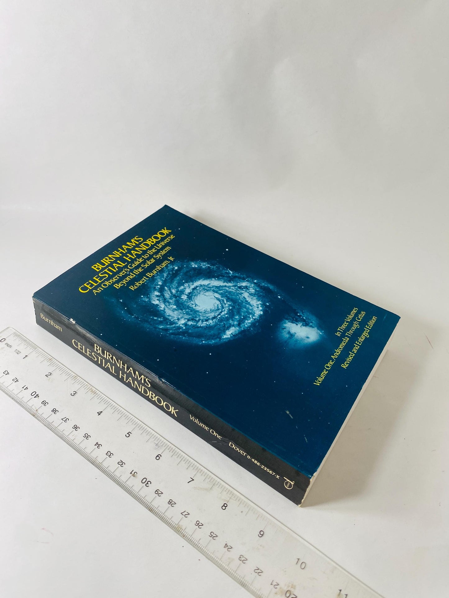 Burnham's Celestial Handbook vintage paperback book Volume 1 circa 1978 Stars Constellations astronomy