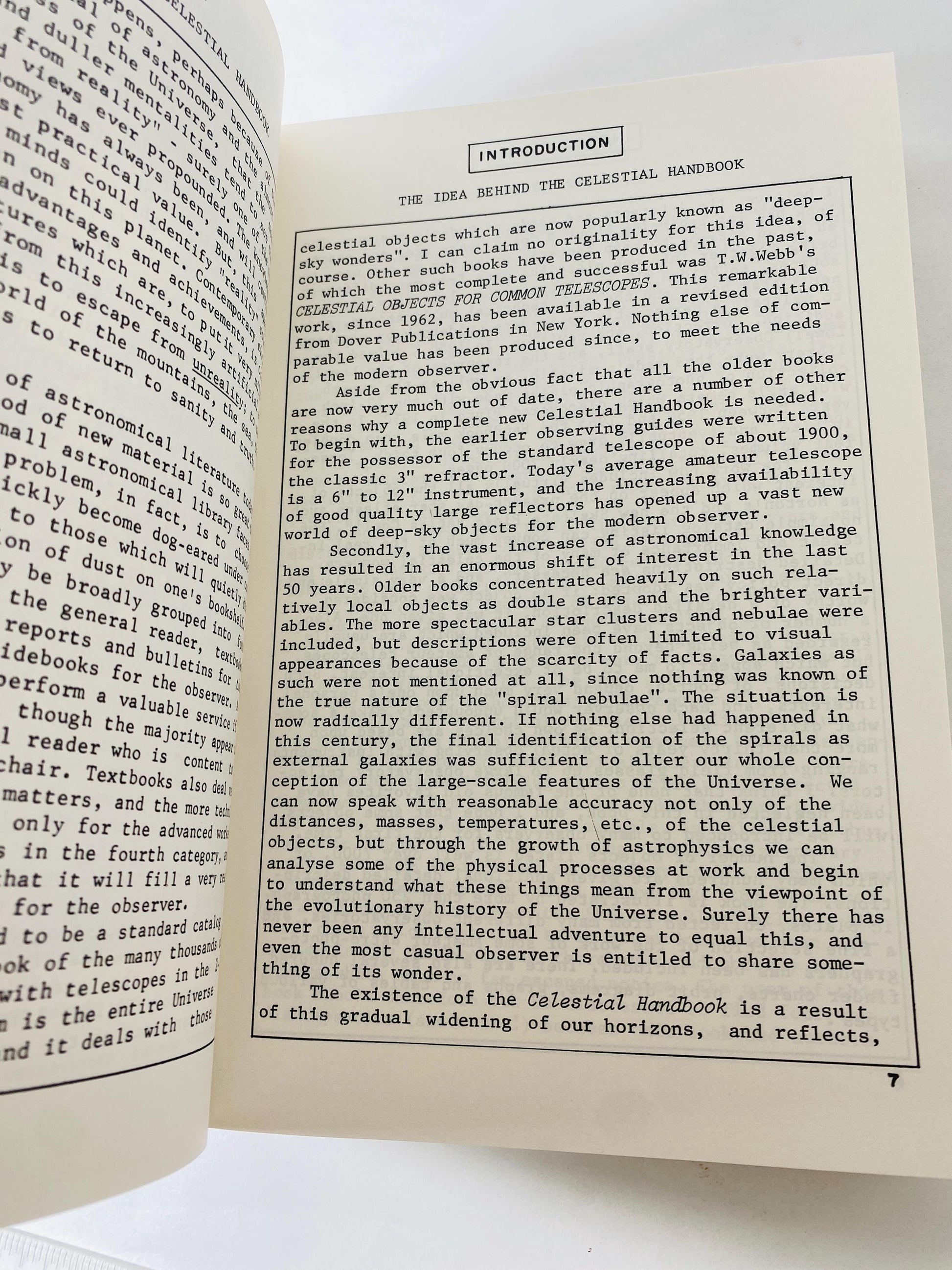 Burnham's Celestial Handbook vintage paperback book Volume 1 circa 1978 Stars Constellations astronomy