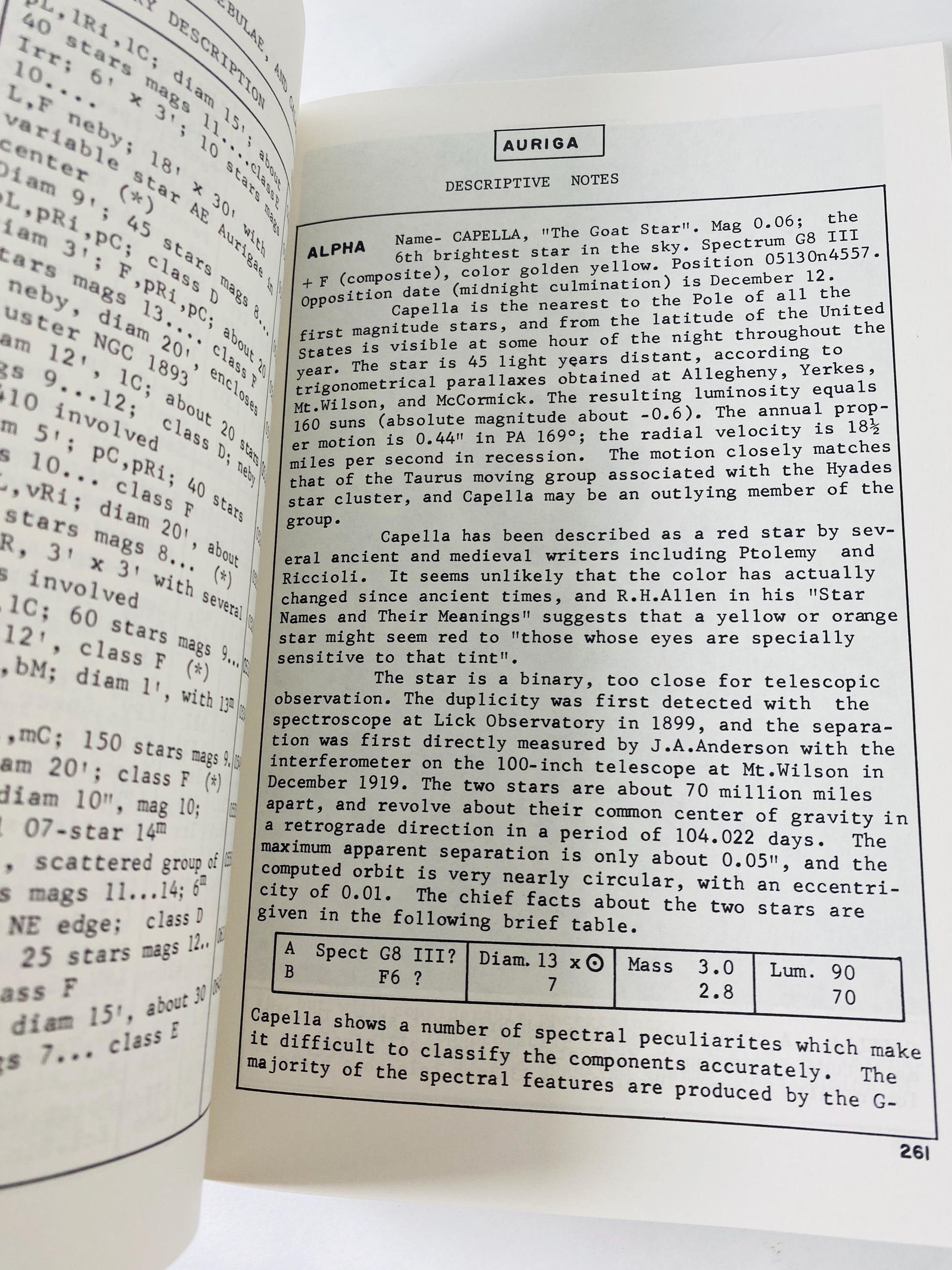 Burnham's Celestial Handbook vintage paperback book Volume 1 circa 1978 Stars Constellations astronomy