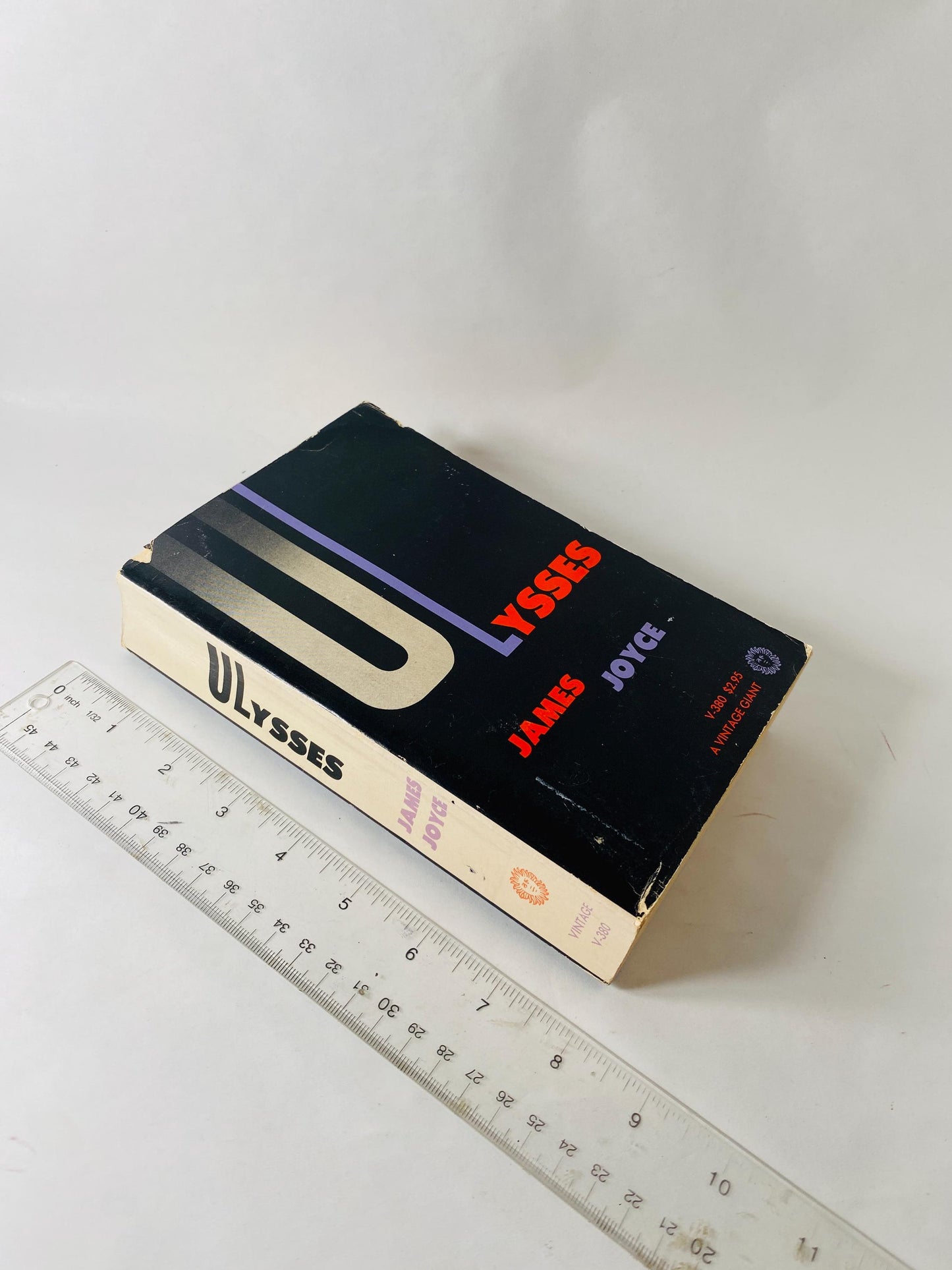 1961 Ulysses by James Joyce Vintage paperback book Pulitzer Prize. Home office bookshelf decor