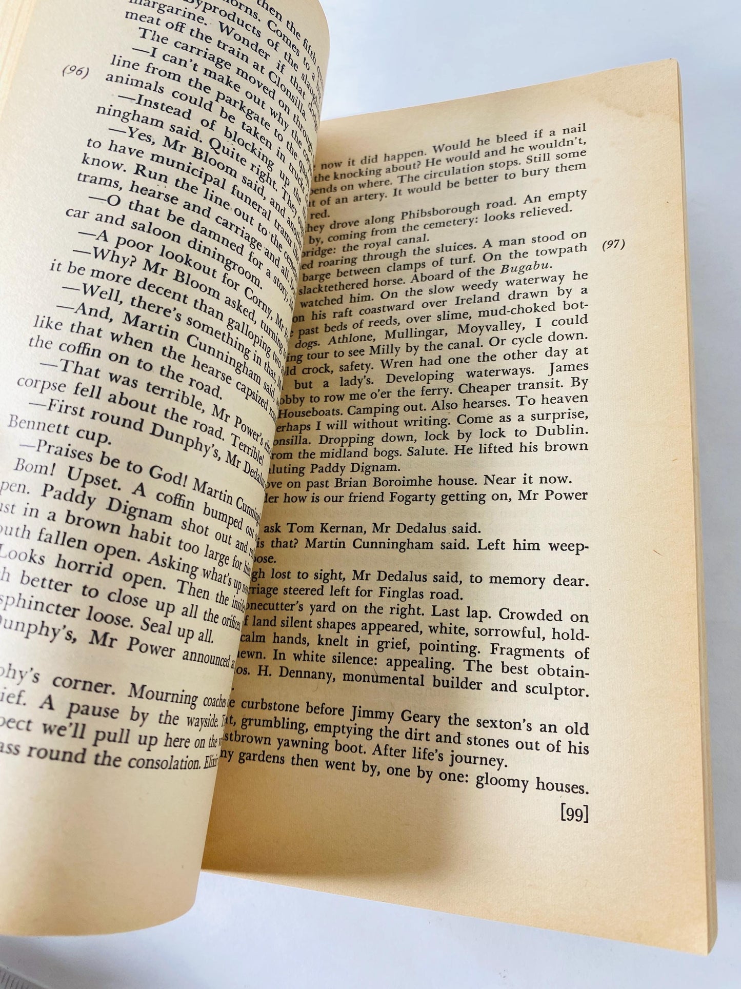 1961 Ulysses by James Joyce Vintage paperback book Pulitzer Prize. Home office bookshelf decor