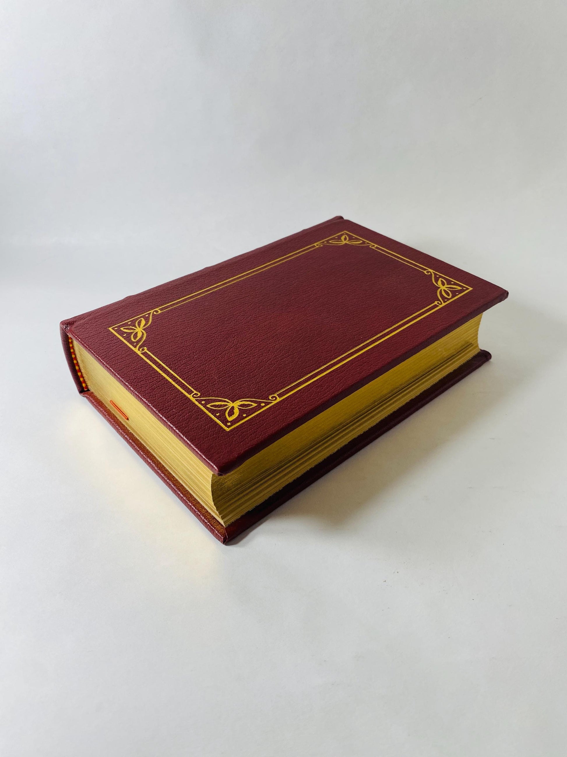 Uncommon Law by AP Herbert Leather Bound Legal Book with Gilt Pages Vintage Lawyer Gift