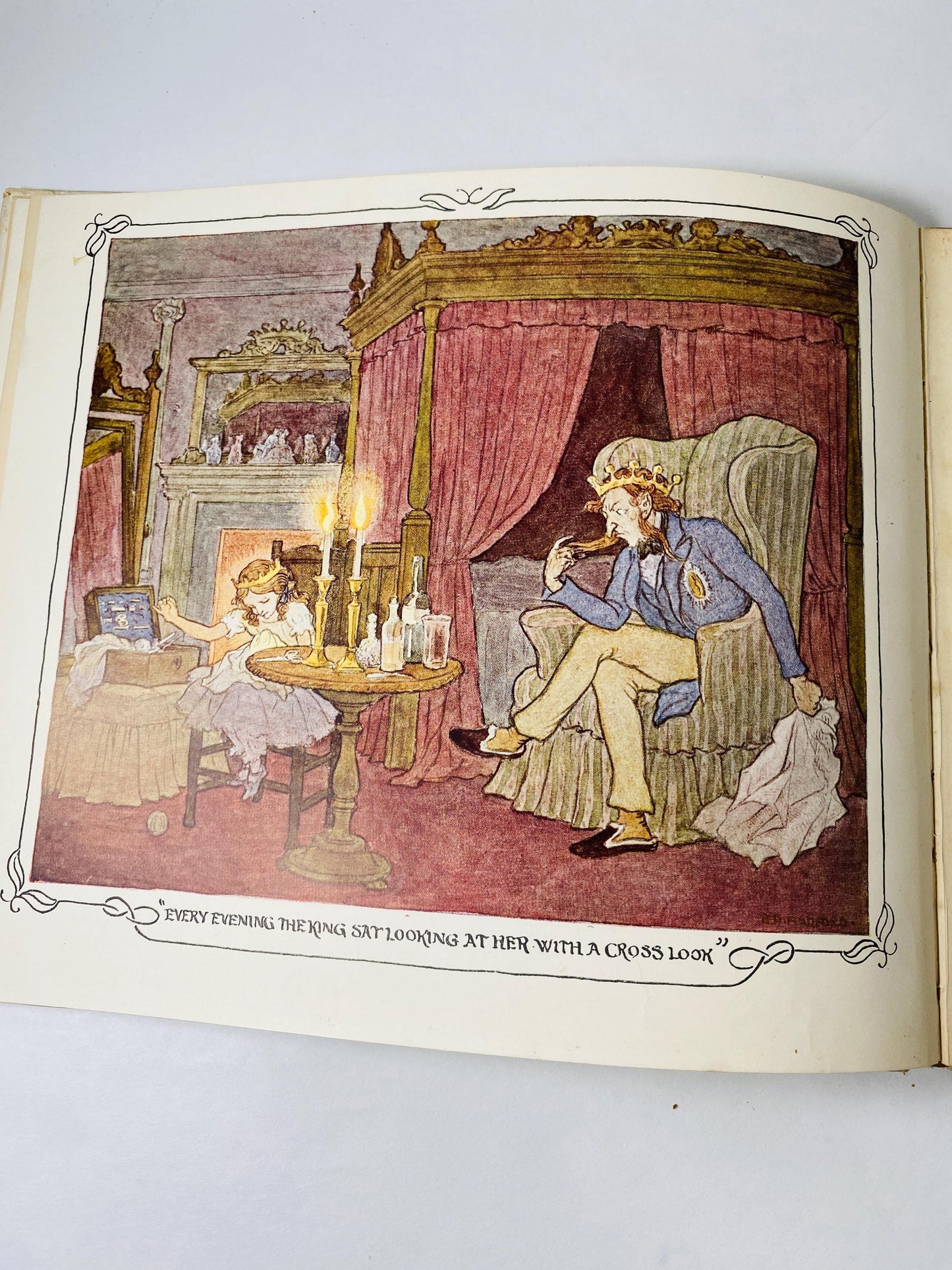 1920s Magic Fishbone vintage Charles Dickens illustrated antique Children’s Book Stocking stuffer children's gift.