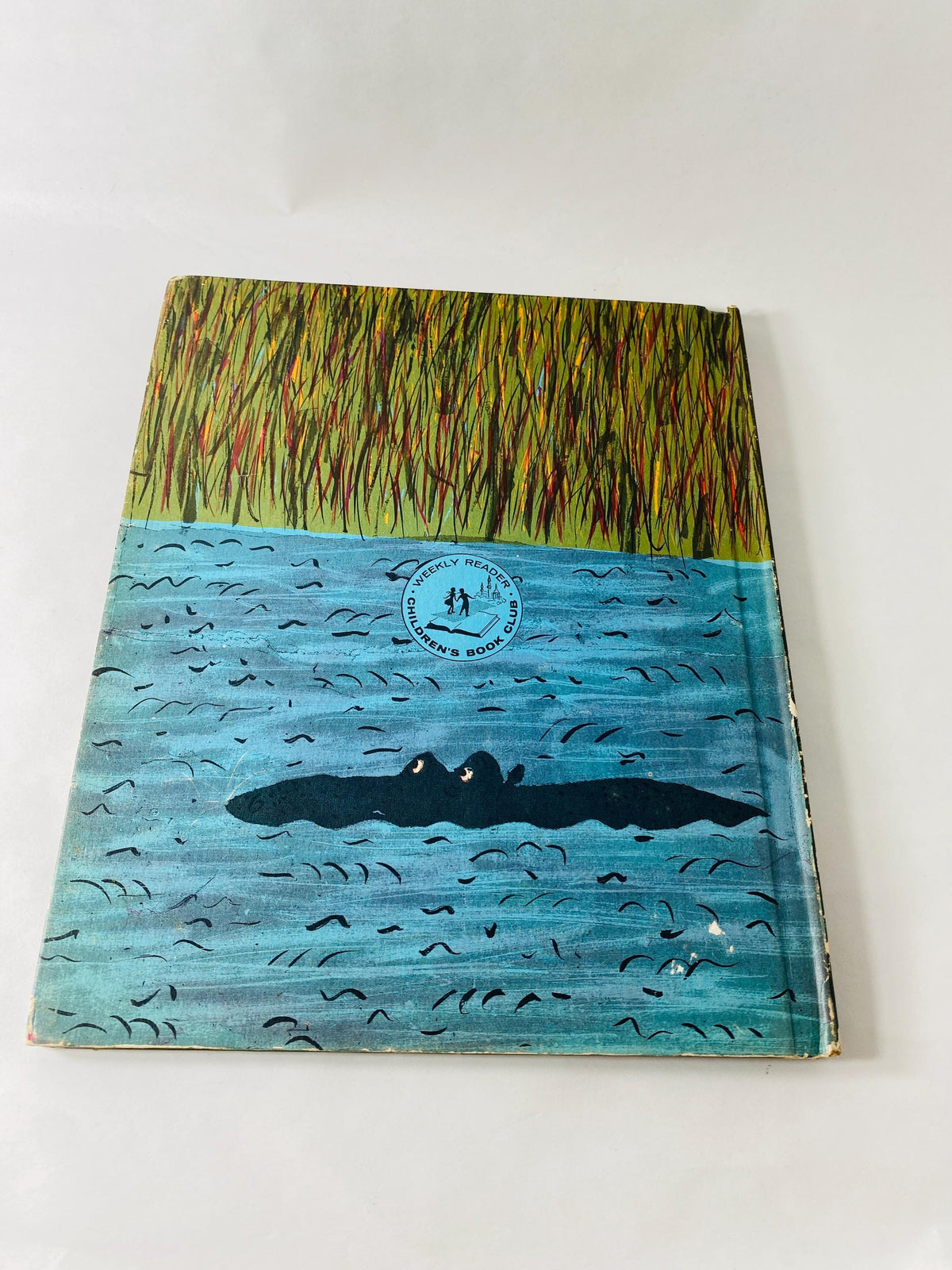 Veronica vintage Weekly Reader children's book by Roger Duvoisin circa 1961 about a hippopotamus who wants to stand out from the herd