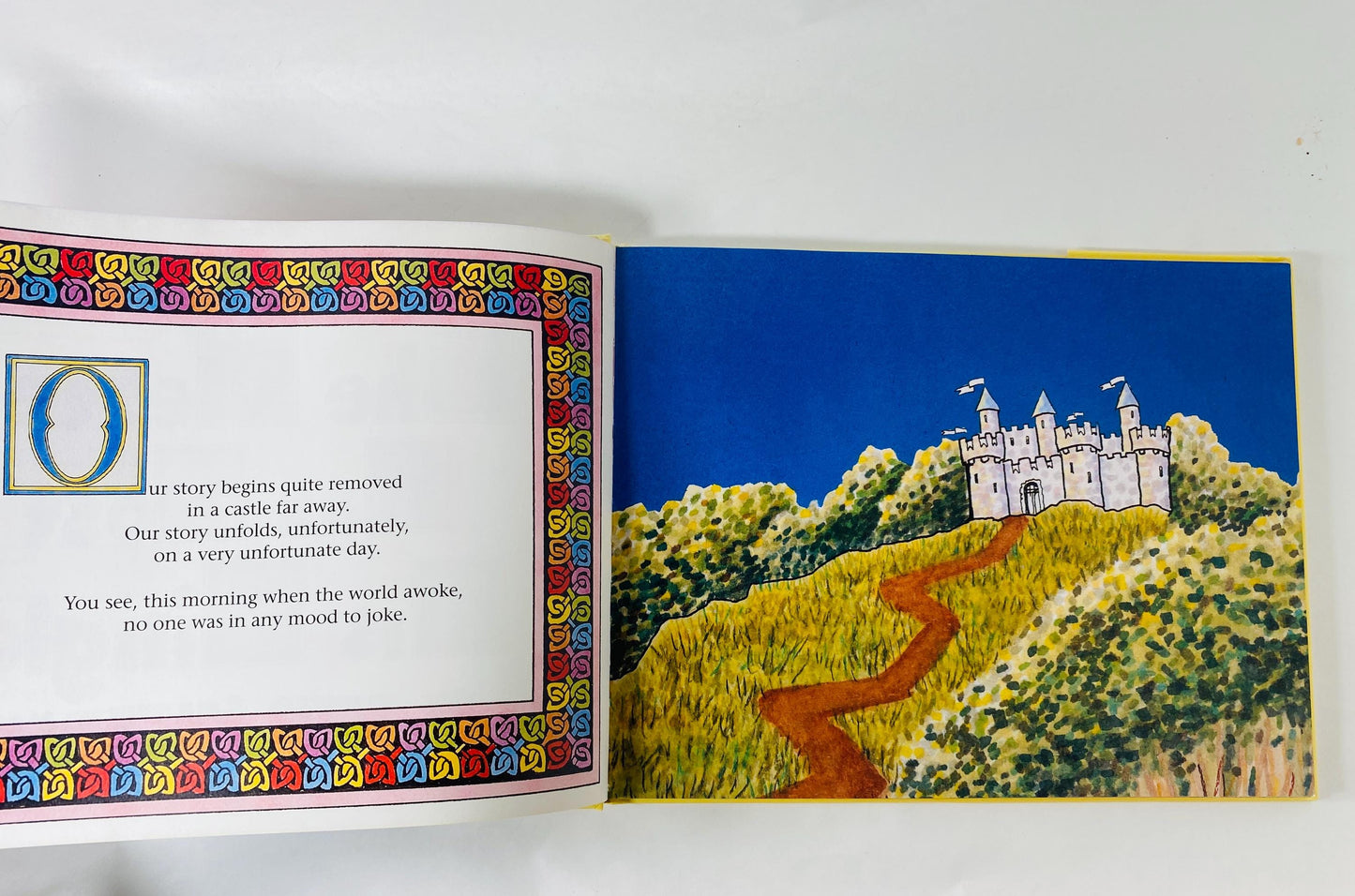 1995 The Jester Has Lost His Jingle vintage children's book David Saltzman FIRST EDITION Picture Book Maurice Sendak Afterword