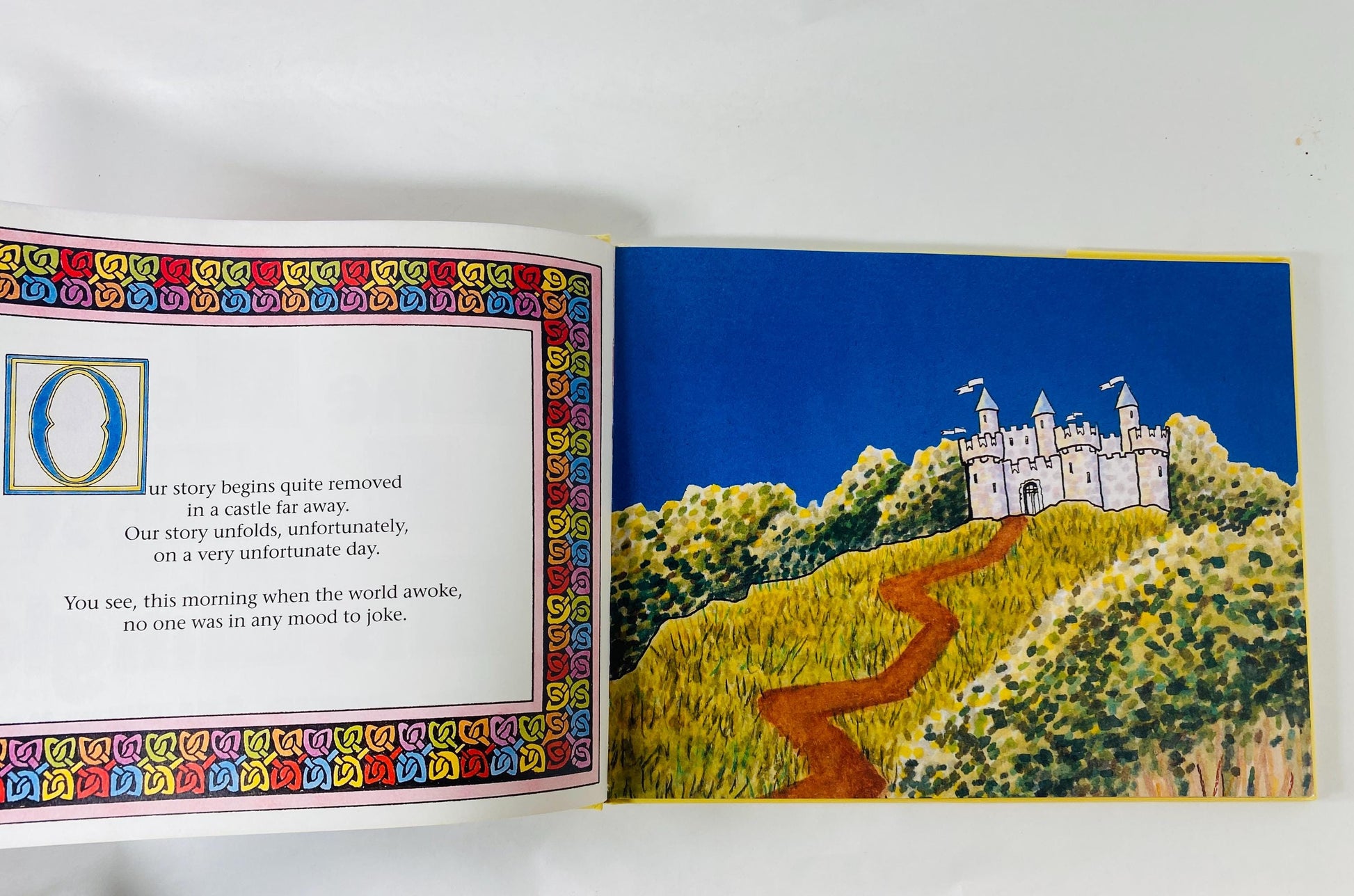 1995 The Jester Has Lost His Jingle vintage children's book David Saltzman FIRST EDITION Picture Book Maurice Sendak Afterword