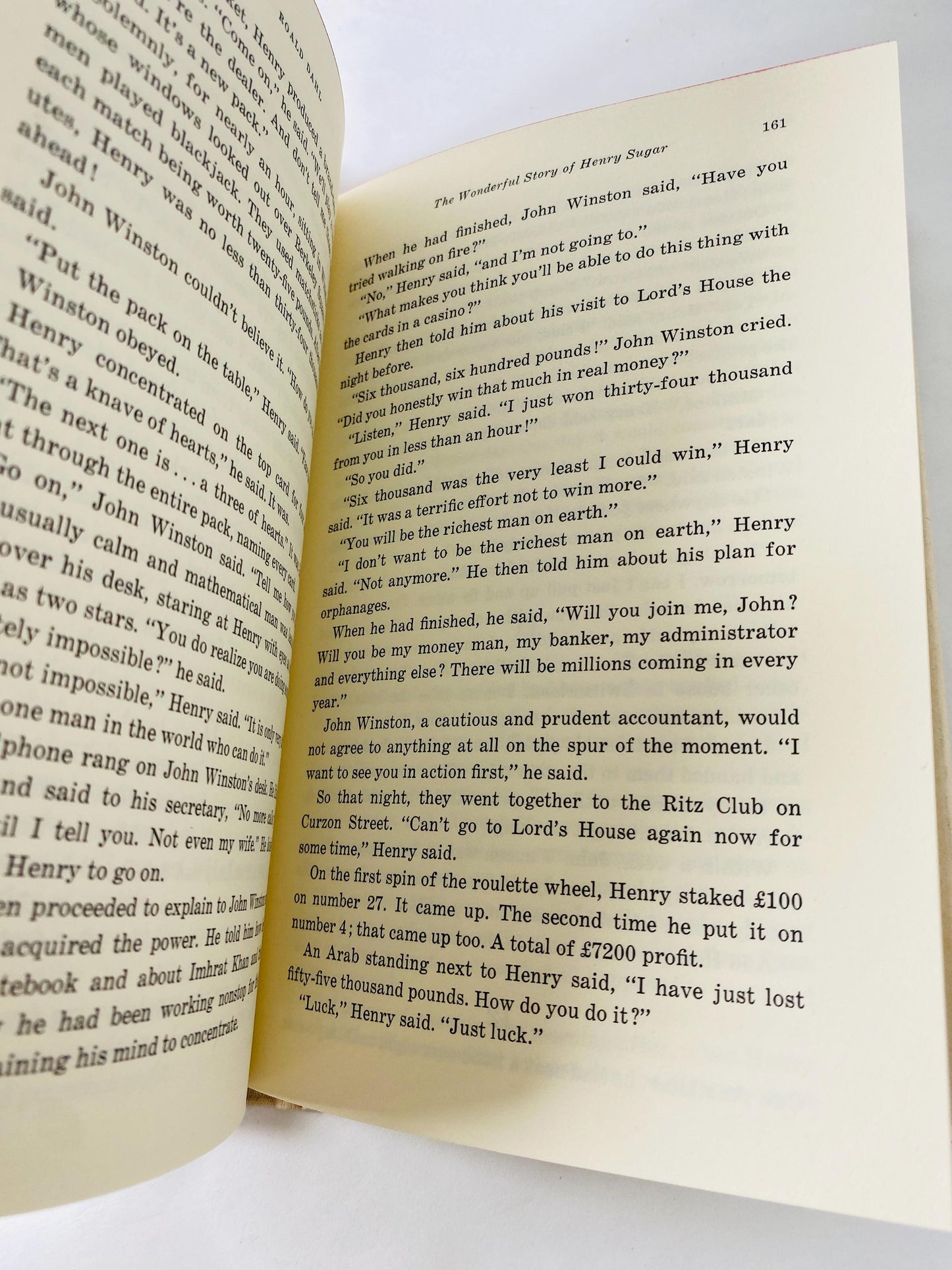 1977 FIRST EDITION vintage book by Roald Dahl Henry Sugar and Six More, First Printing Hardcover with Dust Jacket, Vintage Short Stories