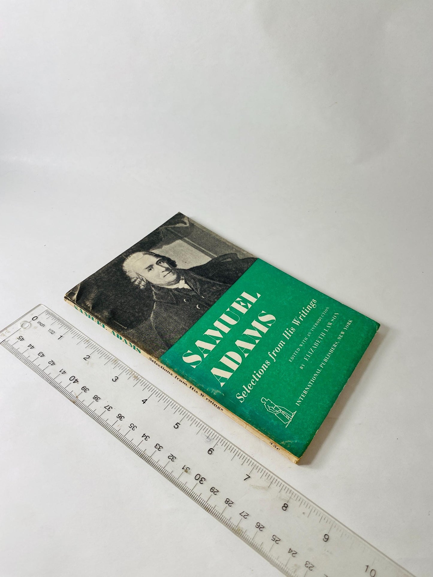 1946 Samuel Adams Selections from His Writings American Revolution History vintage philosophy paperback book