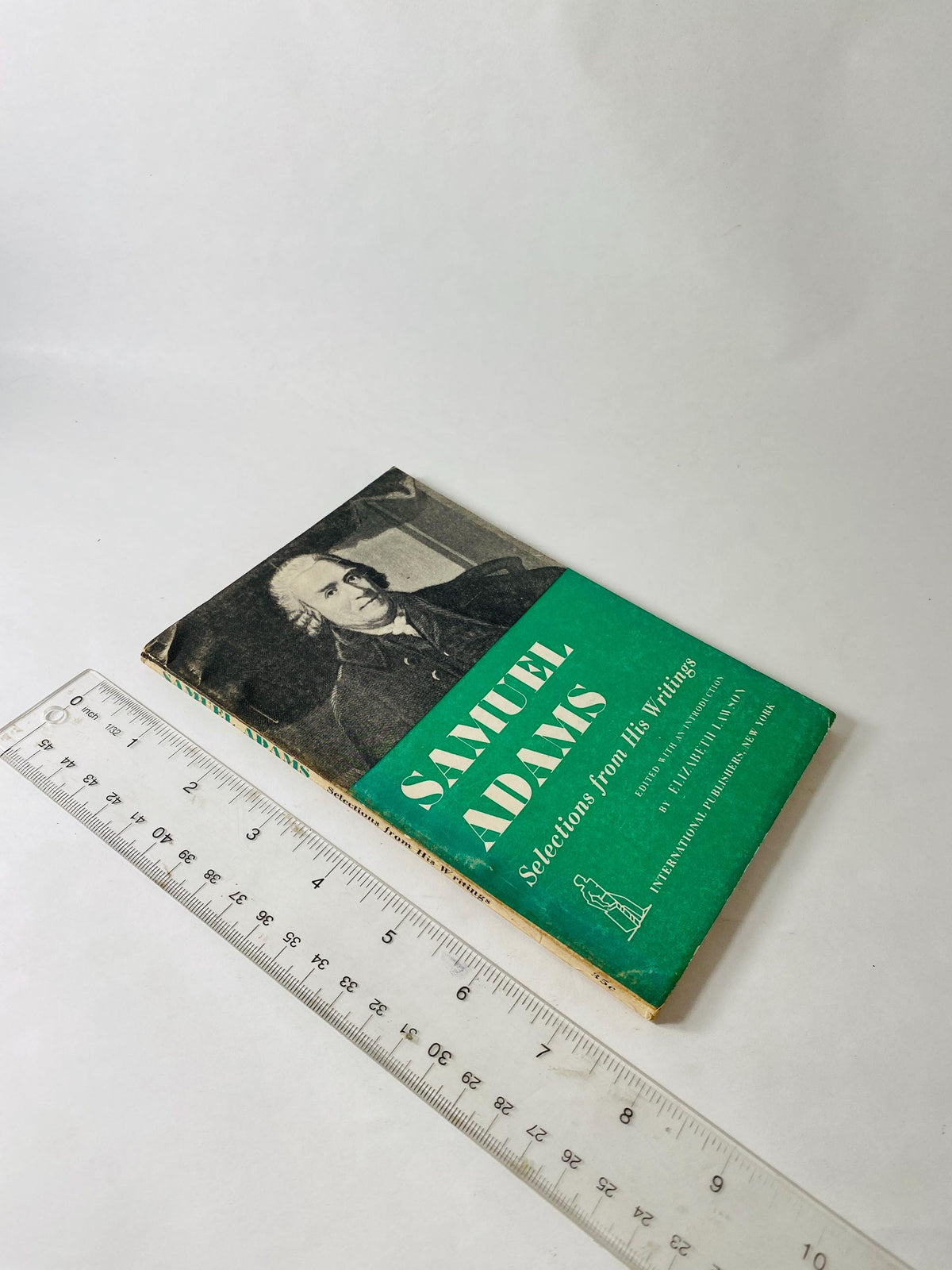 1946 Samuel Adams Selections from His Writings American Revolution History vintage philosophy paperback book