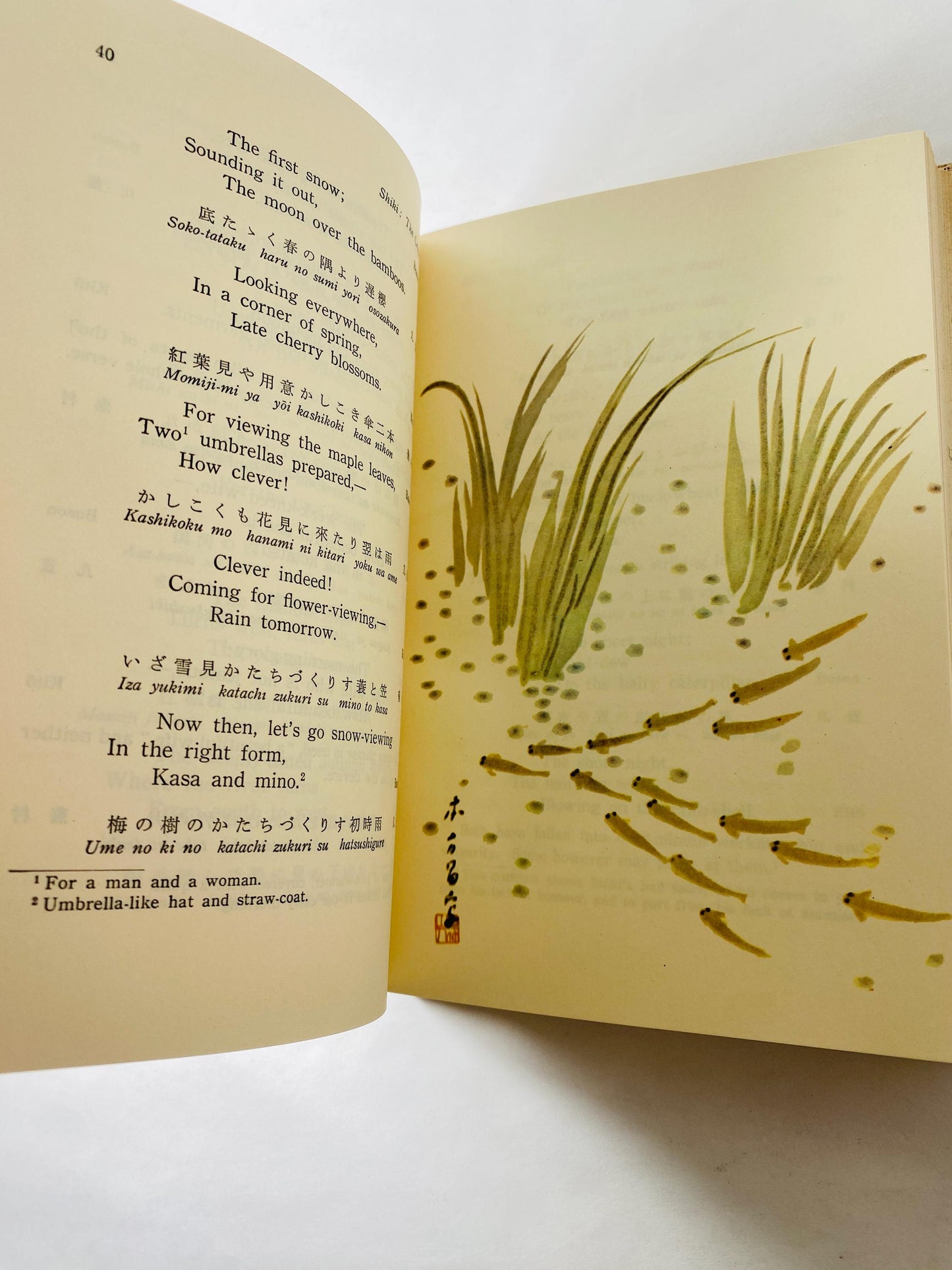 Blyth’s A History of Haiku Volume Two From Issa Up to the Present vintage book published in Tokyo circa 1977 Illustrated Haiku Anthology 俳句