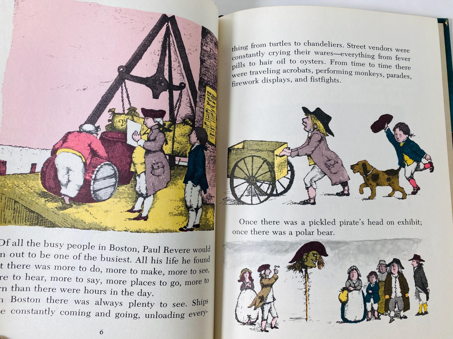 Vintage I Can Read Book, And Then What Happened Paul Revere? Jean Fritz, 1960s Weekly Reader I Can Read America USA