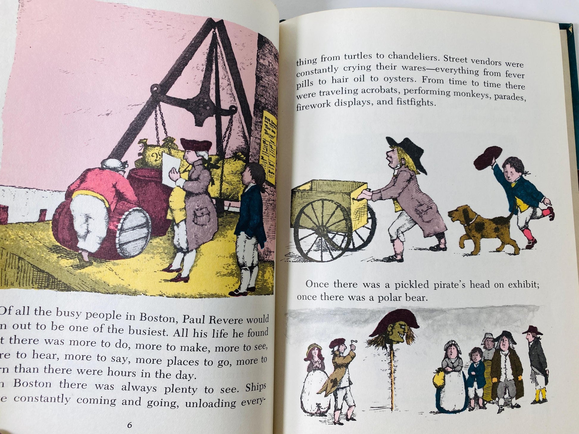Vintage I Can Read Book, And Then What Happened Paul Revere? Jean Fritz, 1960s Weekly Reader I Can Read America USA