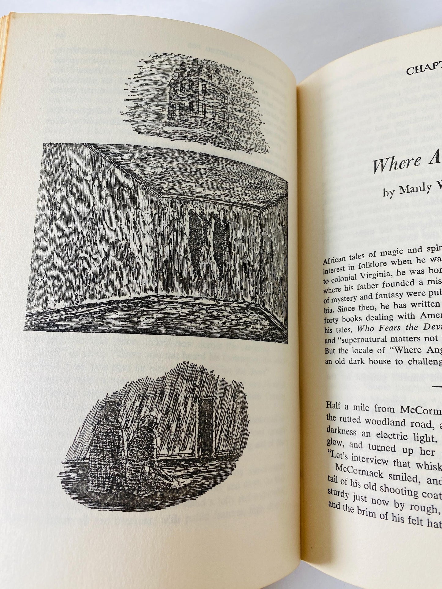 1968 Hauntings Tales of the Supernatural vintage book Edward Gorey Illustrations Ghost Story Anthology by Henry Mazzeo Halloween occult