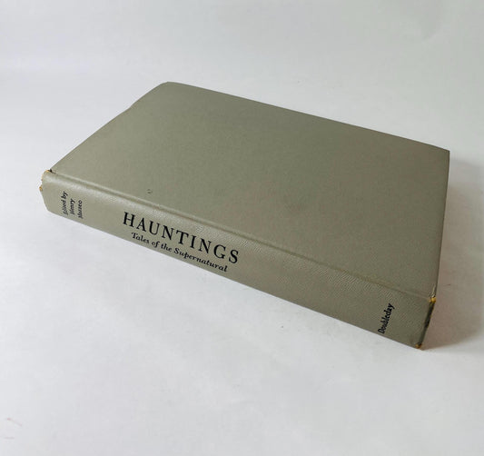 1968 Hauntings Tales of the Supernatural vintage book Edward Gorey Illustrations Ghost Story Anthology by Henry Mazzeo Halloween occult