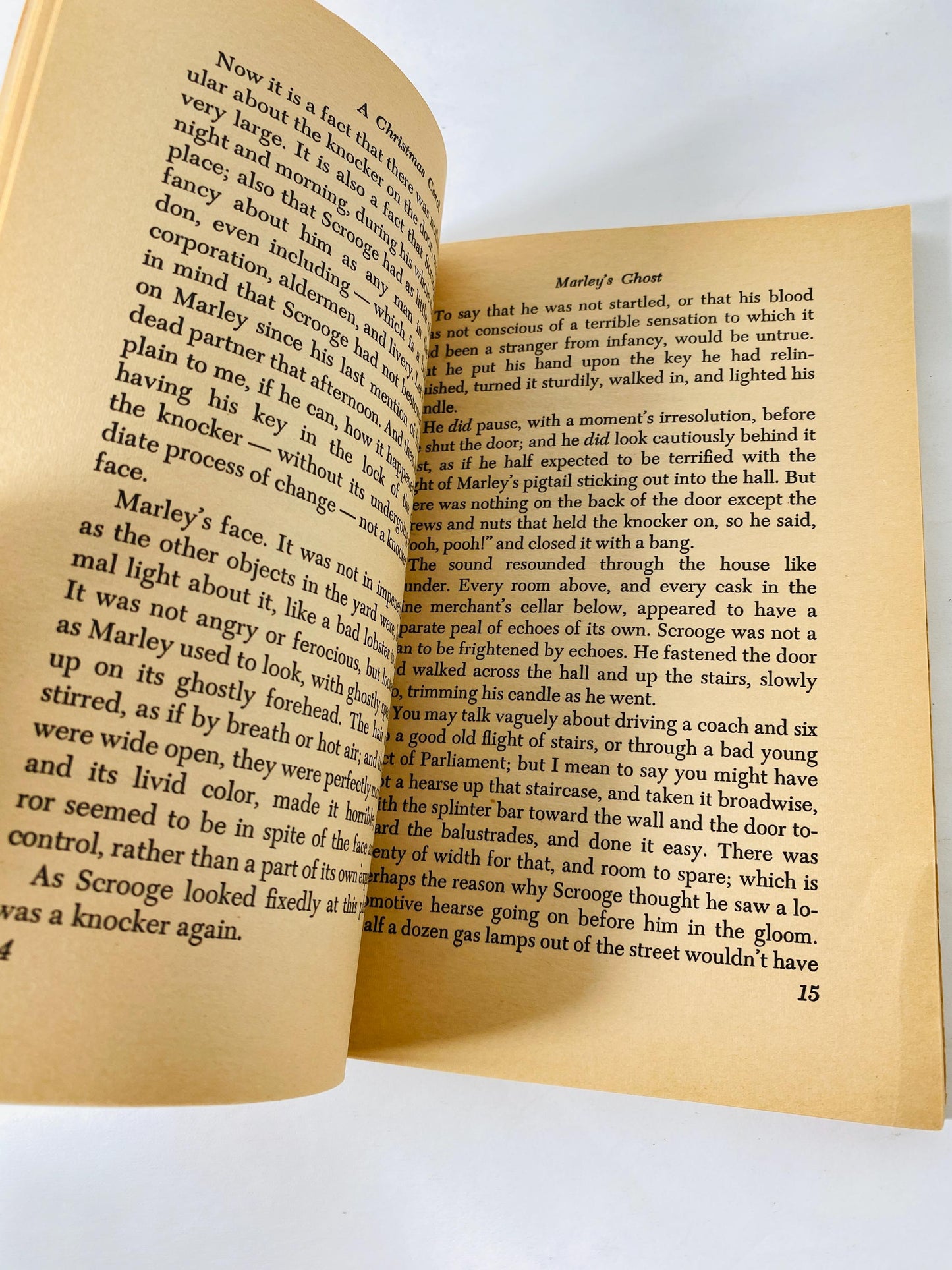 Christmas Carol by Charles Dickens vintage Schoastic paperback book by Charles Dickens circa 1972