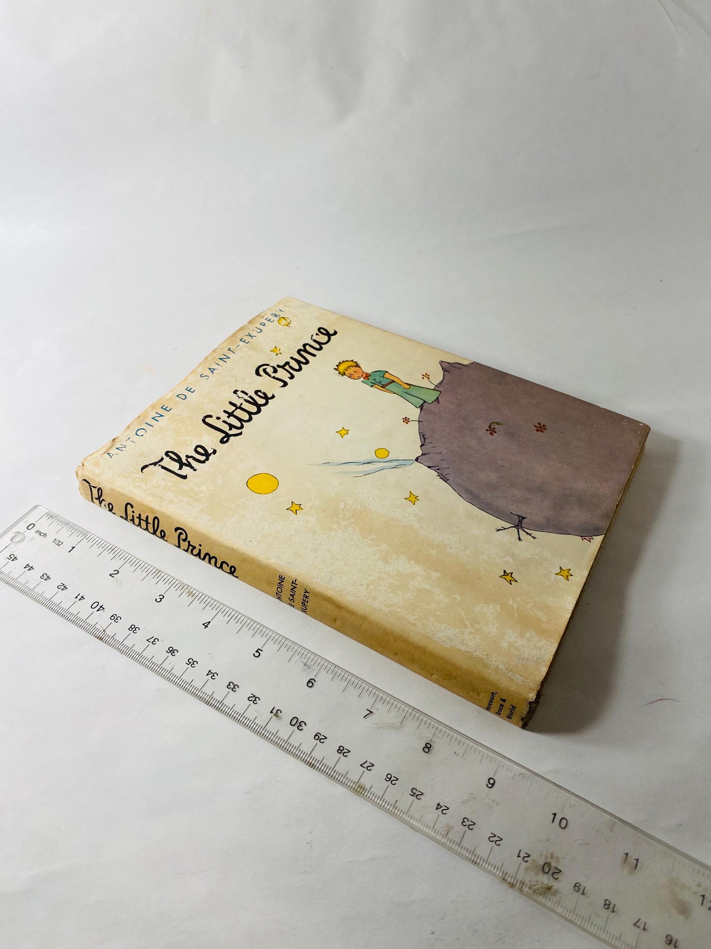 The Little Prince EARLY PRINTING vintage book circa 1943 by Antoine De Saint-Exupery Children's Harcourt Brace World