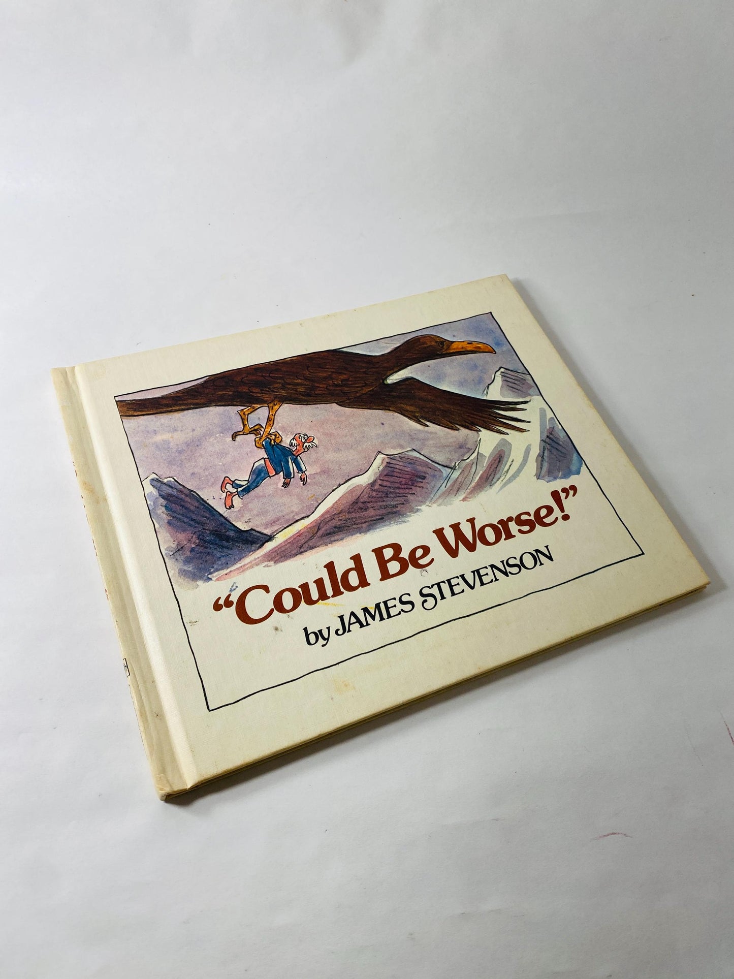 Could be Worse by James Stevenson vintage Weekly Reader kids book story circa 1976