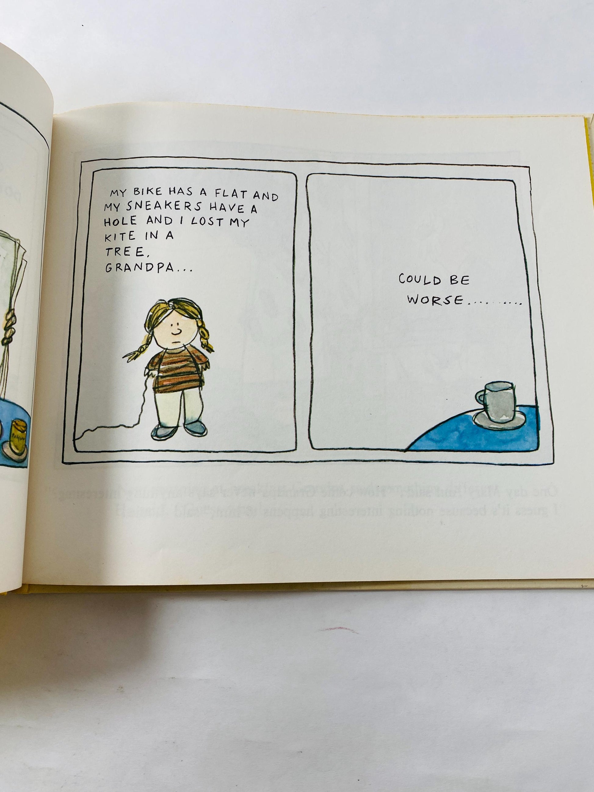 Could be Worse by James Stevenson vintage Weekly Reader kids book story circa 1976