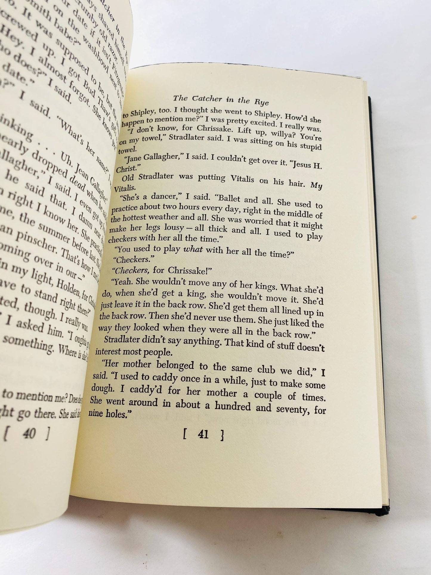 Catcher in the Rye EARLY PRINTING by JD Salinger vintage book circa 1951 Teenage angst & alienation Holden Caulfield gift