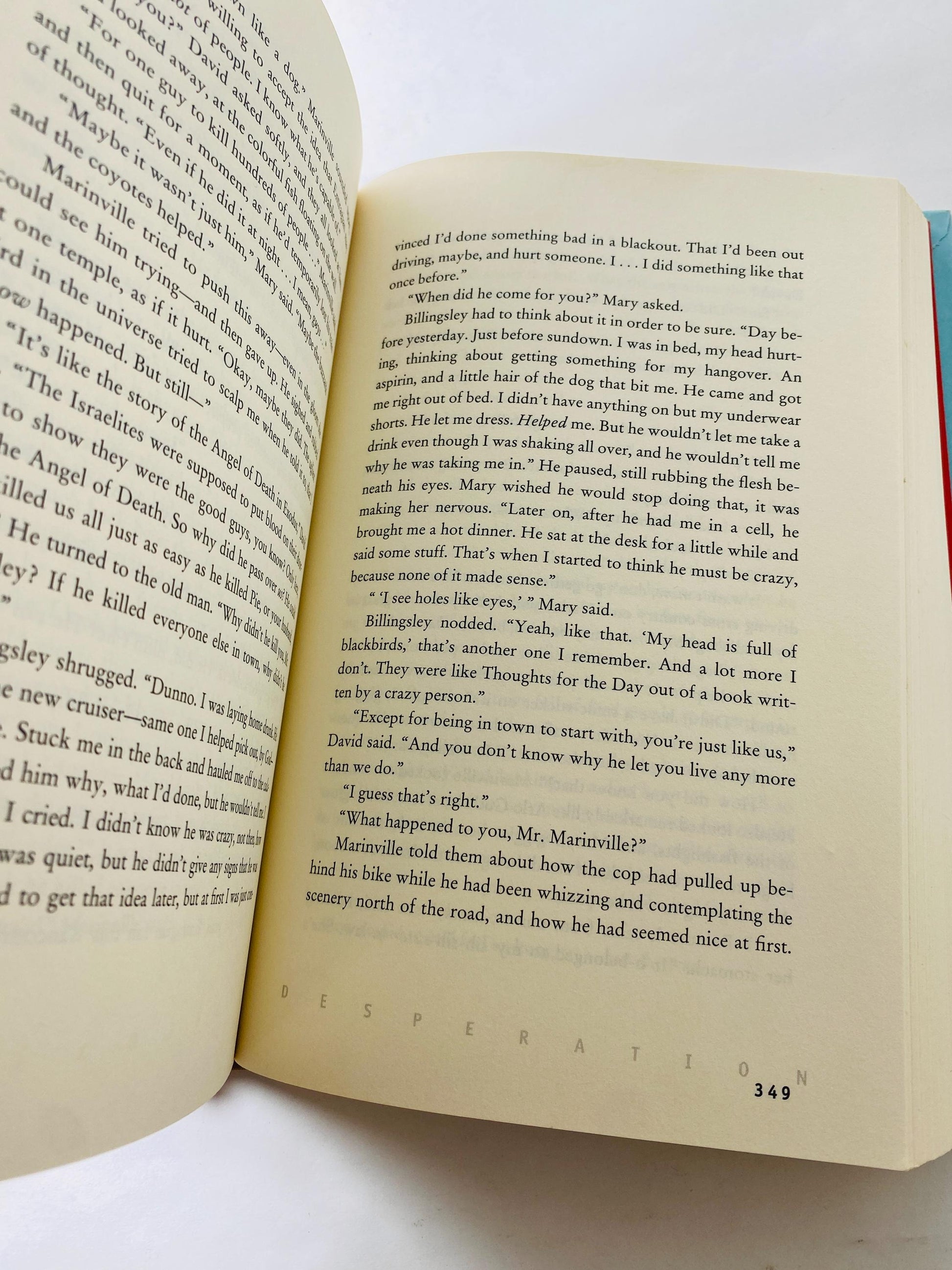 Desperation vintage FIRST EDITION book by Stephen King circa 1996 Horror & Literary Fiction collectible gift