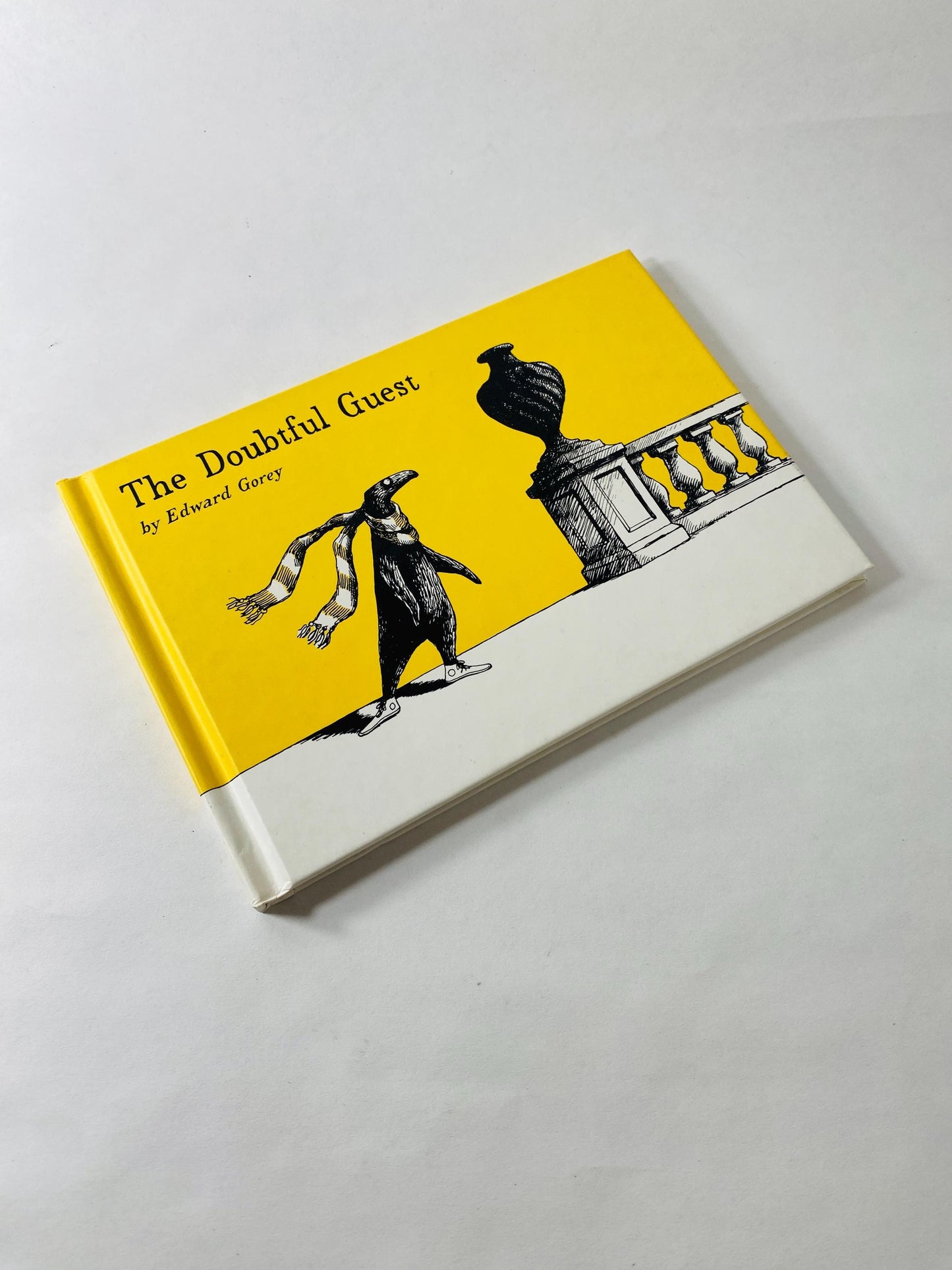 1985 The Doubtful Guest by Ogdred Weary aka Edward Gorey Vintage book Peter Weed Books.