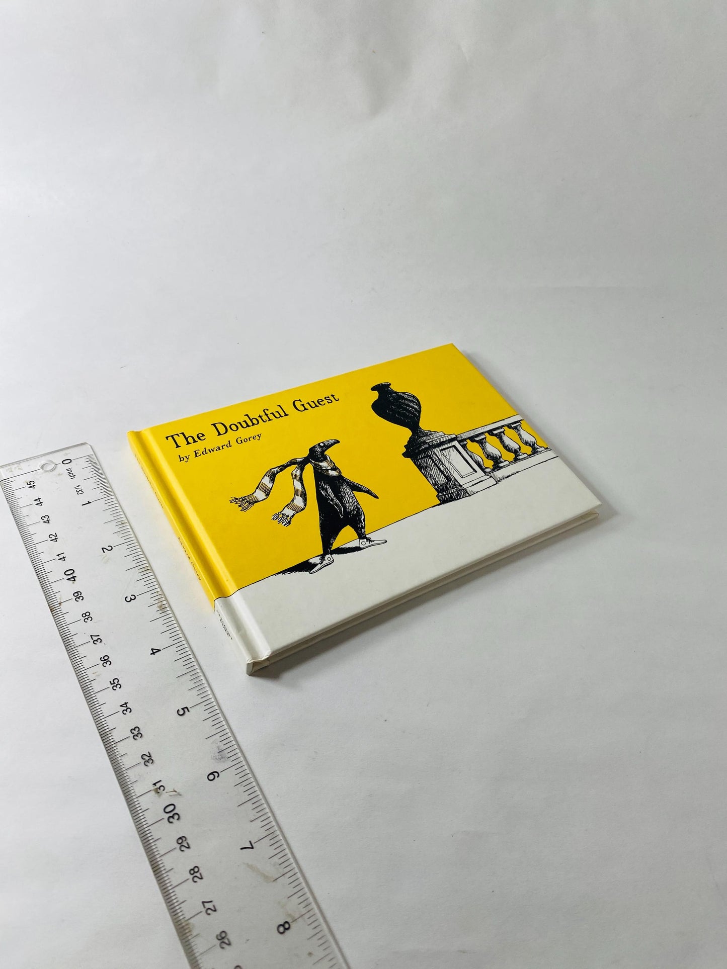 1985 The Doubtful Guest by Ogdred Weary aka Edward Gorey Vintage book Peter Weed Books.