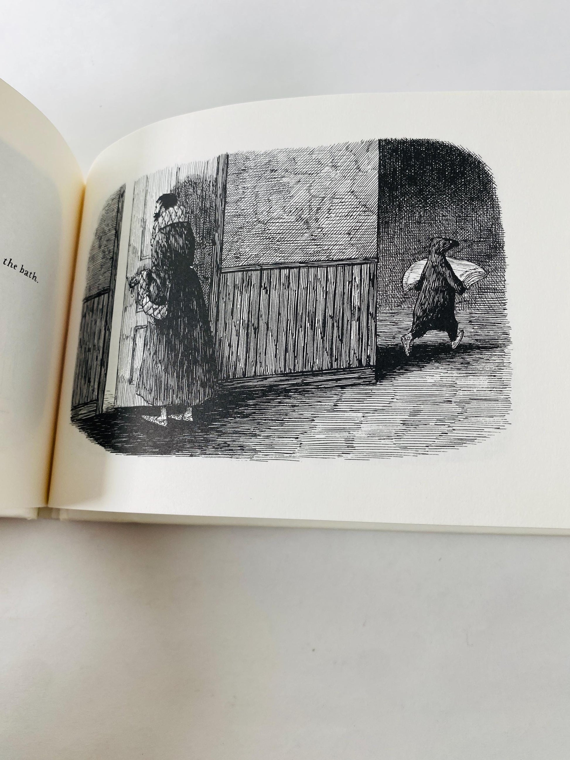 1985 The Doubtful Guest by Ogdred Weary aka Edward Gorey Vintage book Peter Weed Books.