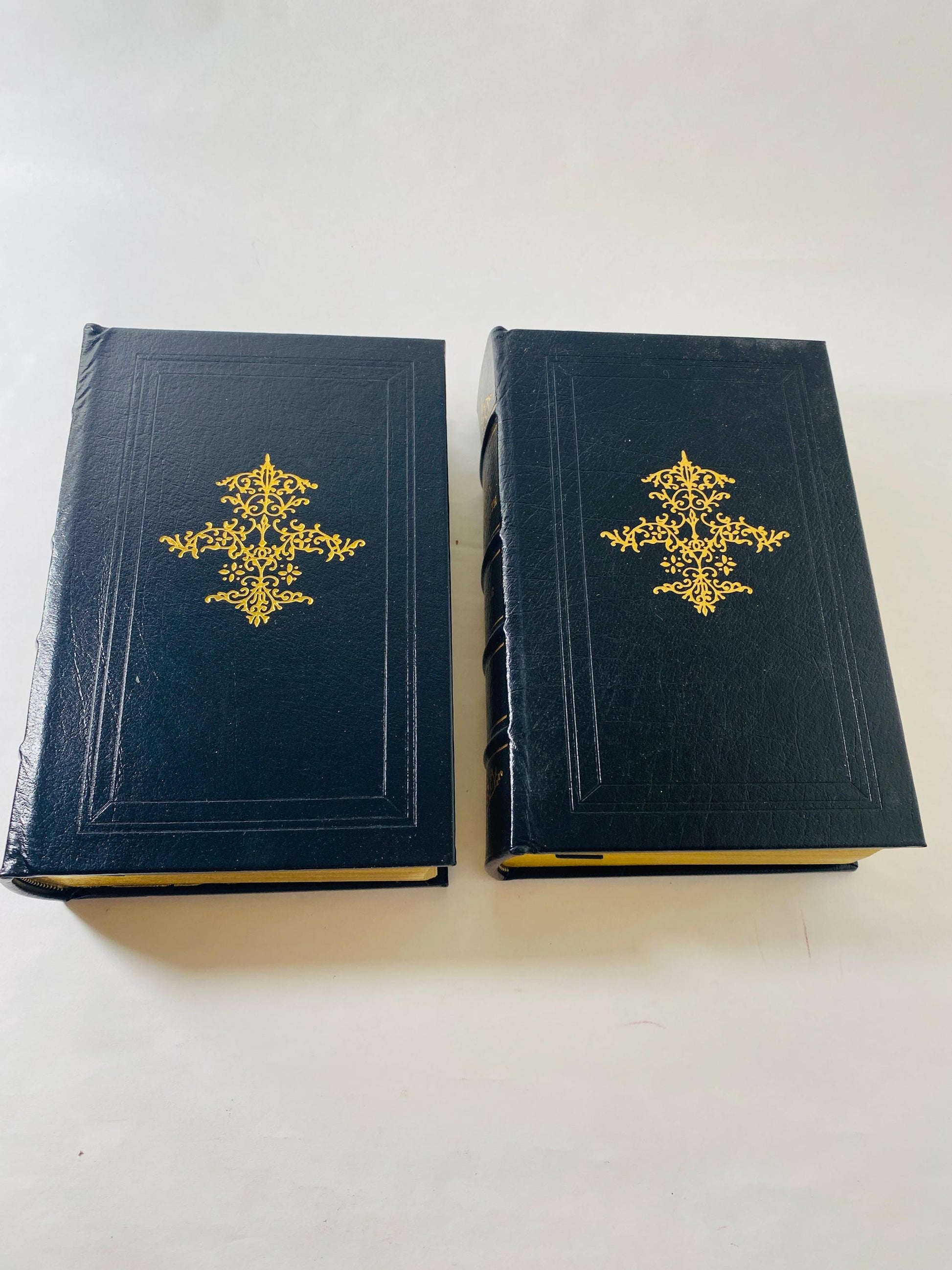 1987 American Commonwealth vintage 2 Volume Set by James Bryce Leather Gilt Law Constitutional History government philosophy attorney gift