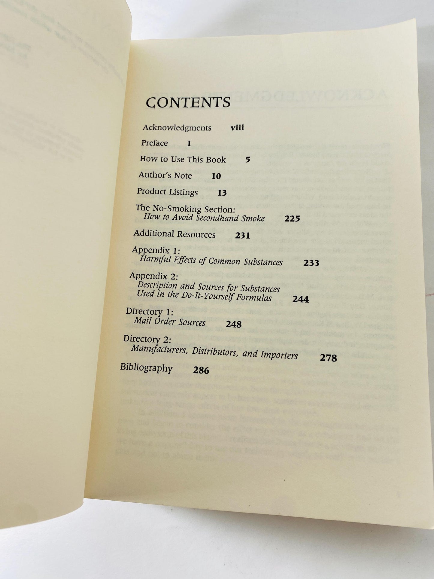 Nontoxic & Natural vintage paperback book by Debrad Dadd about how to avoid dangerous everyday products and make safe ones DIY Homestead
