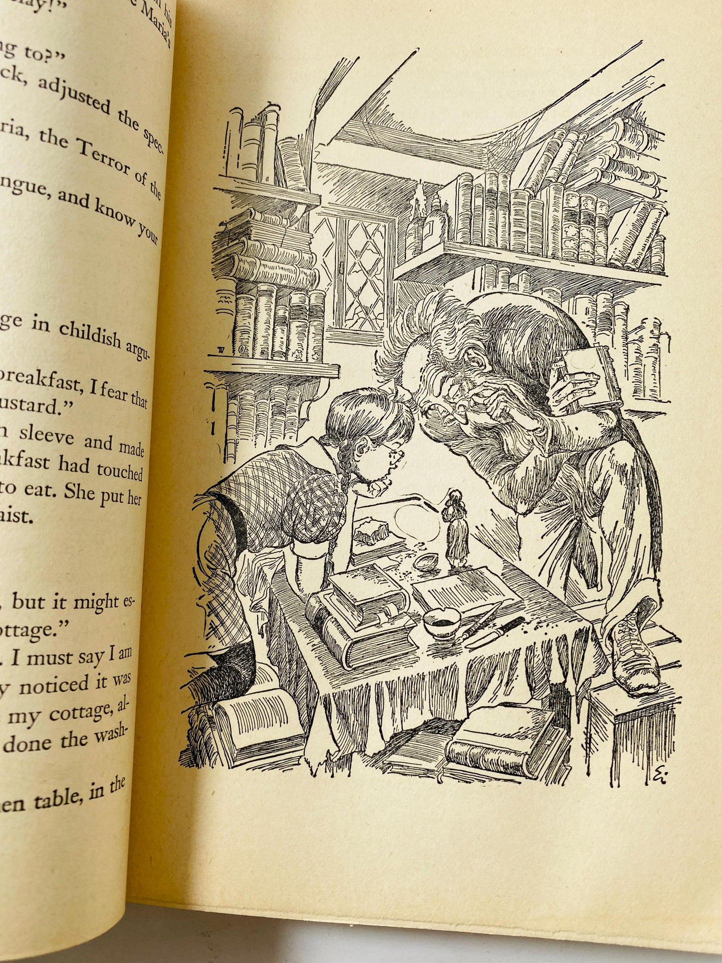 1946 Mistress Masham’s Repose vintage book by TH White First Edition Fritz Eichenberg Illustrated author of Once and Future King
