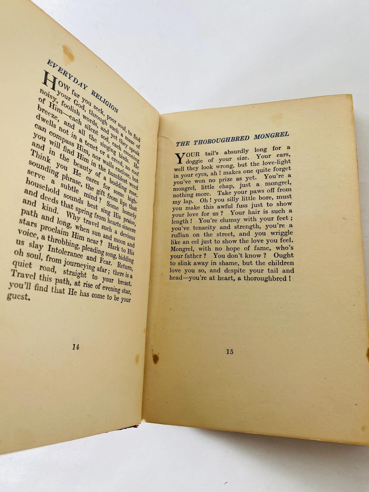 1933 Triple Stitch Wilhelmina Stitch First Edition Vintage Poetry Book Methuen London with beautiful red leather binding