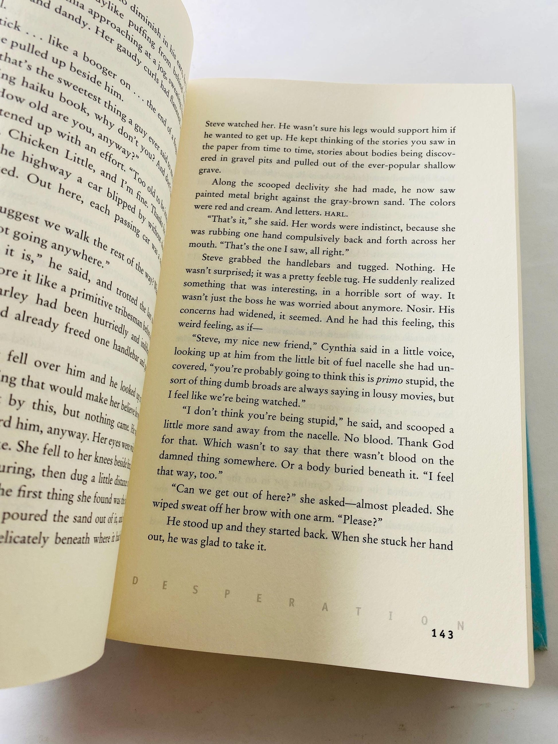 Desperation vintage FIRST EDITION book by Stephen King circa 1996 Horror & Literary Fiction collectible gift