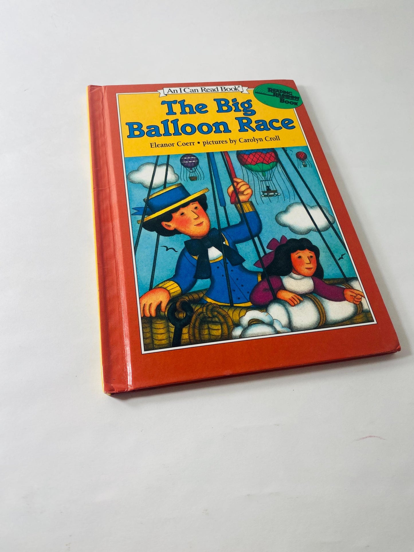 The Big Balloon Race vintage 1975 Reading Rainbow I Can Read book by Eleanor Coerr