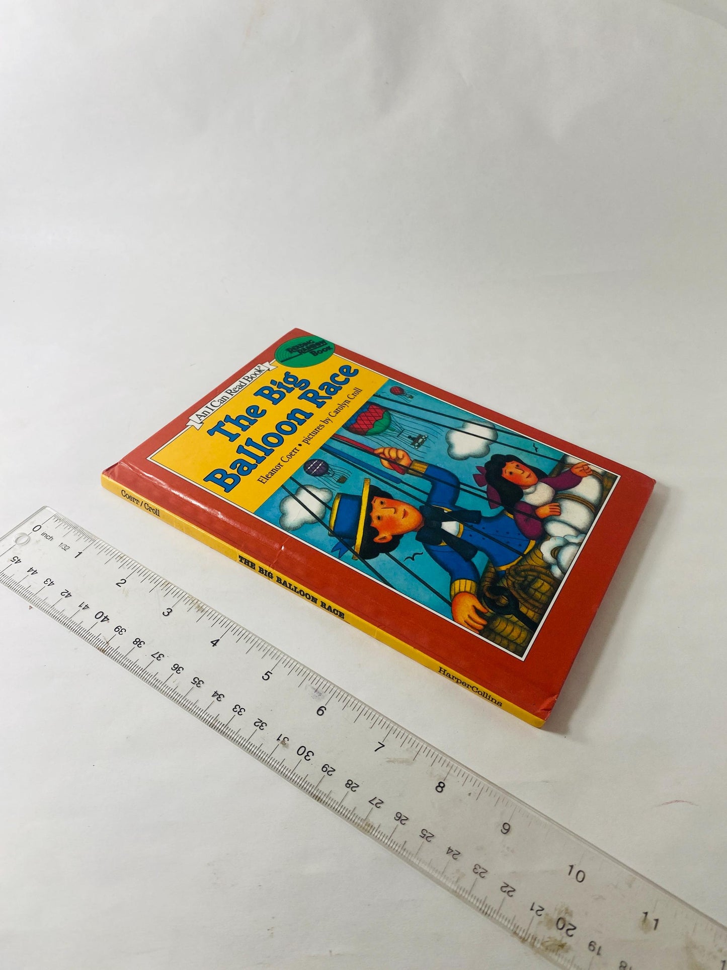 The Big Balloon Race vintage 1975 Reading Rainbow I Can Read book by Eleanor Coerr
