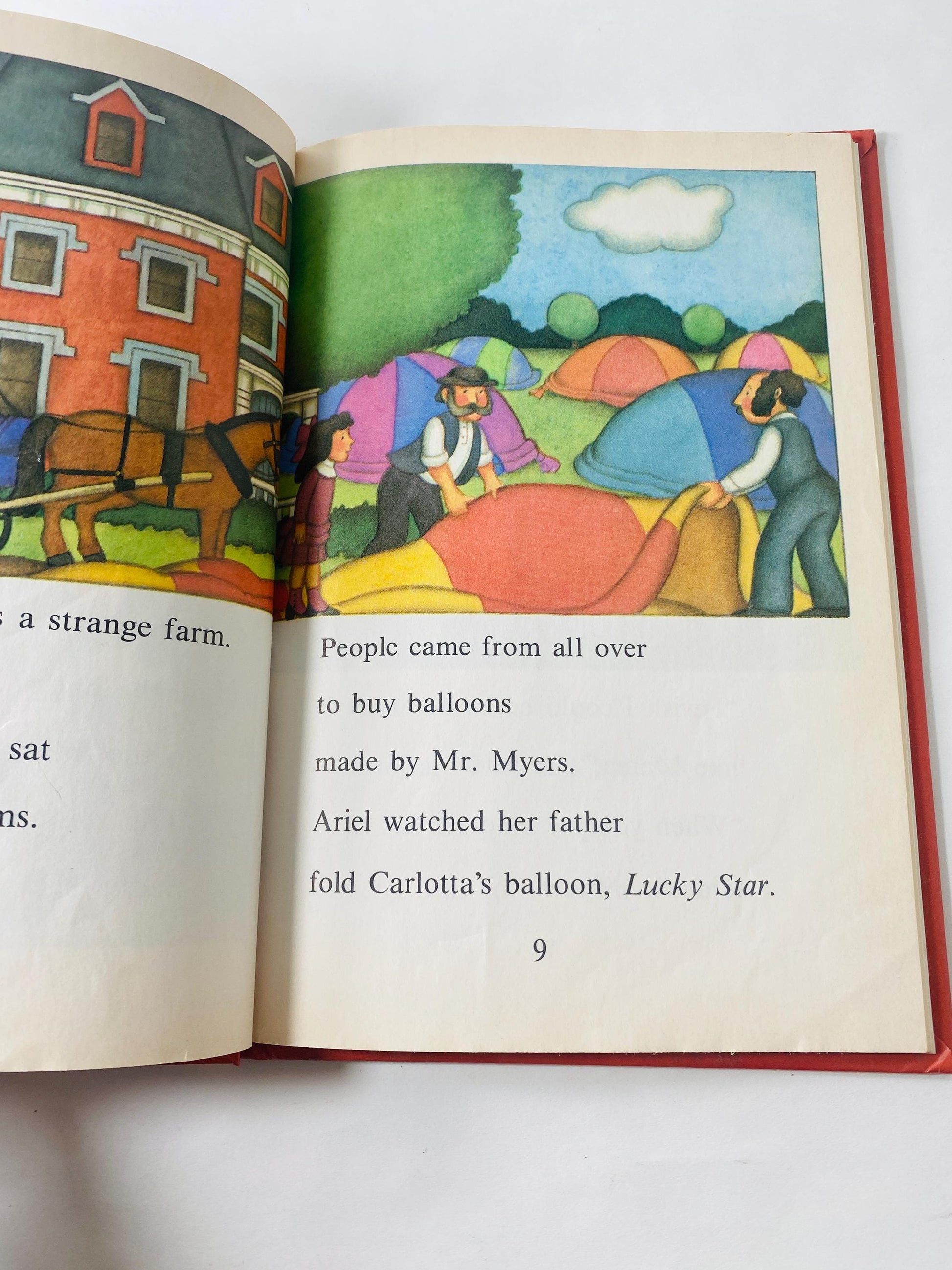 The Big Balloon Race vintage 1975 Reading Rainbow I Can Read book by Eleanor Coerr