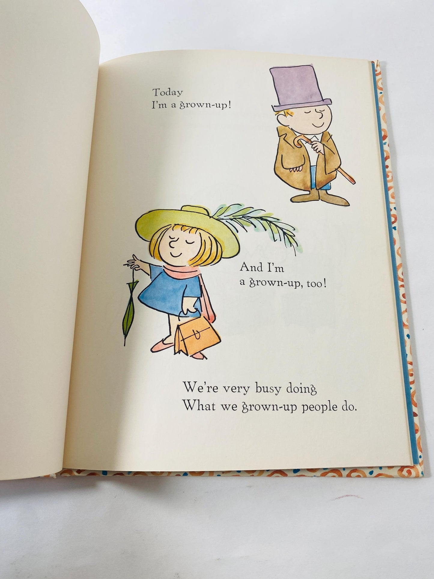 Grown Up Day by Jack Kent vintage Weekly Reader kids book story circa 1969