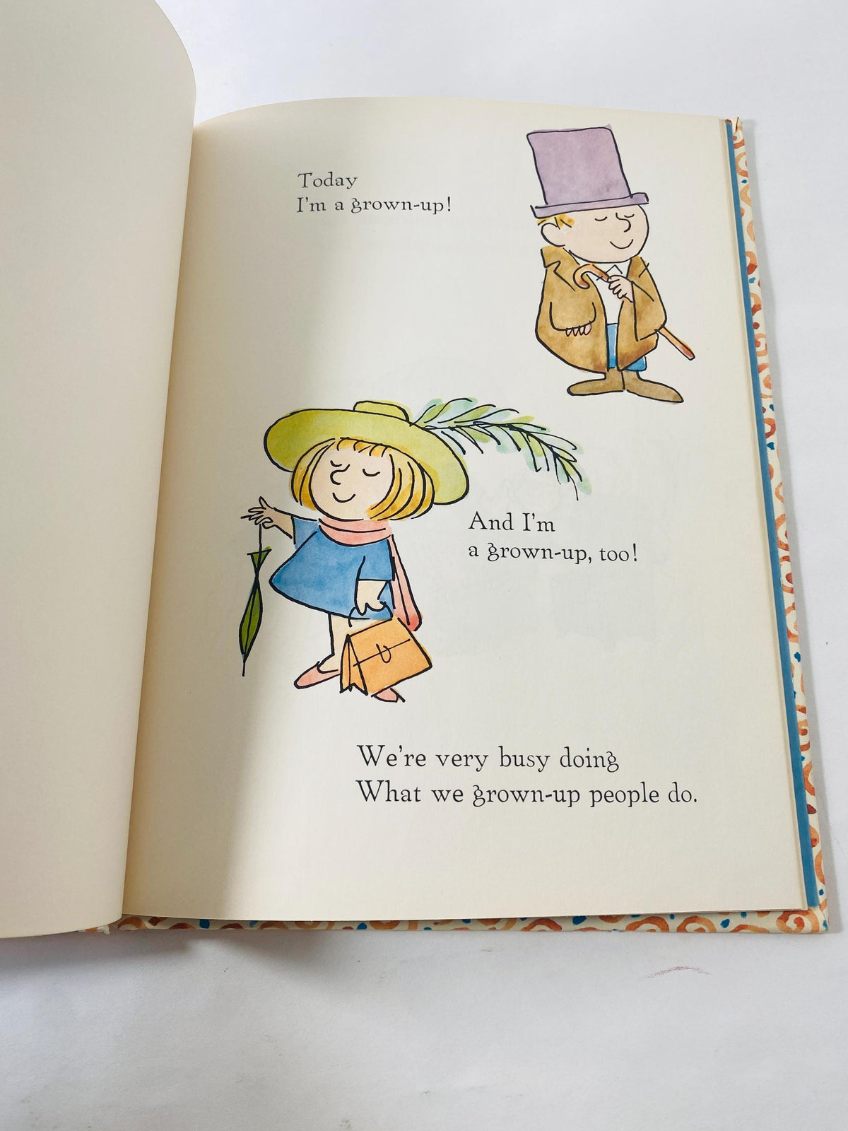 Grown Up Day by Jack Kent vintage Weekly Reader kids book story circa 1969