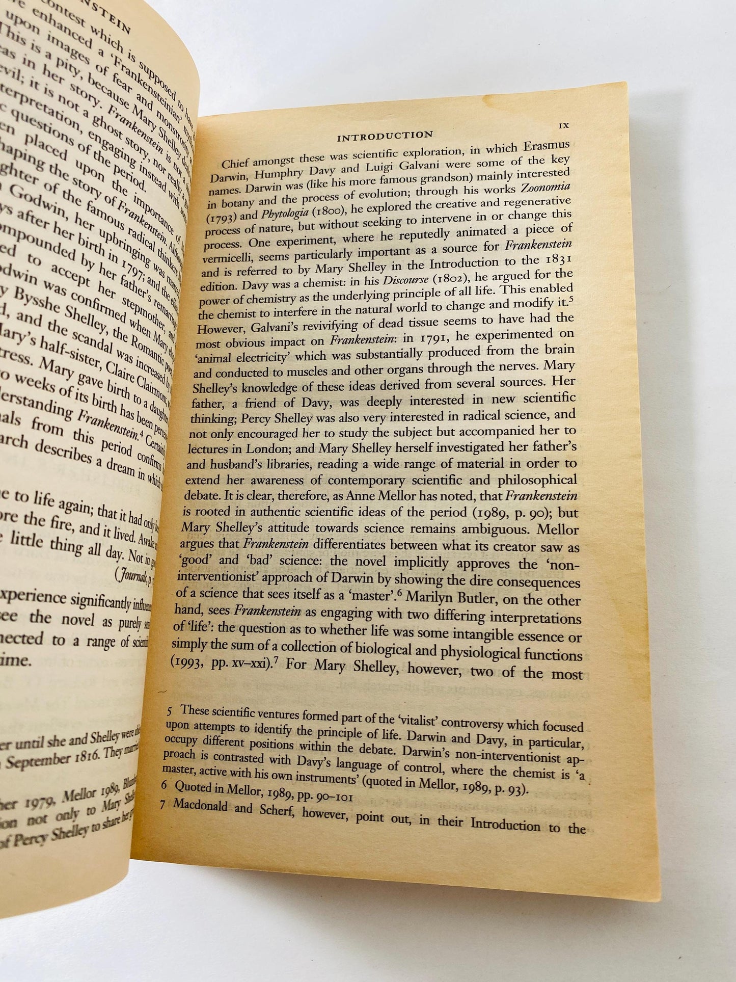 Mary Shelley Frankenstein Vintage paperback book circa 1993 collector gift Gothic gift emo goth home decor Halloween