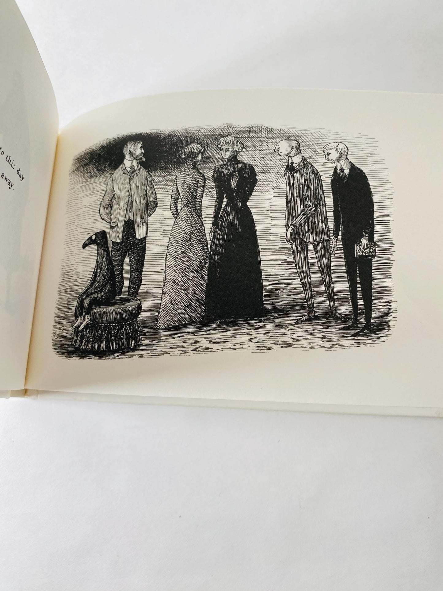 1985 The Doubtful Guest by Ogdred Weary aka Edward Gorey Vintage book Peter Weed Books.
