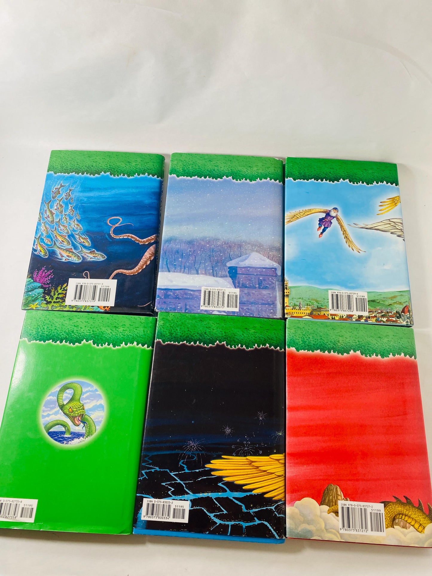 Magic Tree House FIRST PRINTING vintage hardcover book set circa 2004 by Mary Pope Osborne Sea Serpent Carnival Blizzard Blue Moon Deep Sea
