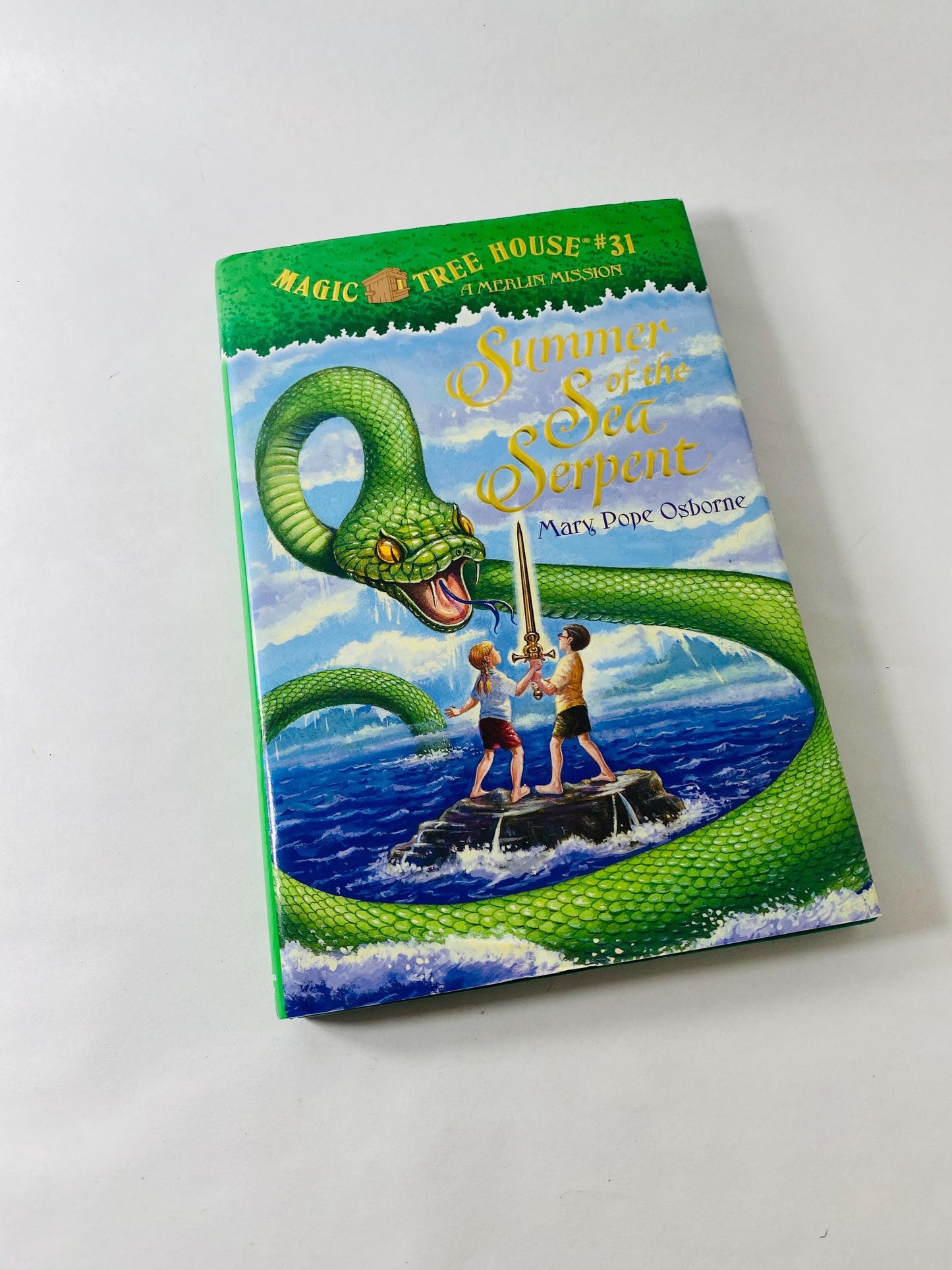 Magic Tree House FIRST PRINTING vintage hardcover book set circa 2004 by Mary Pope Osborne Sea Serpent Carnival Blizzard Blue Moon Deep Sea
