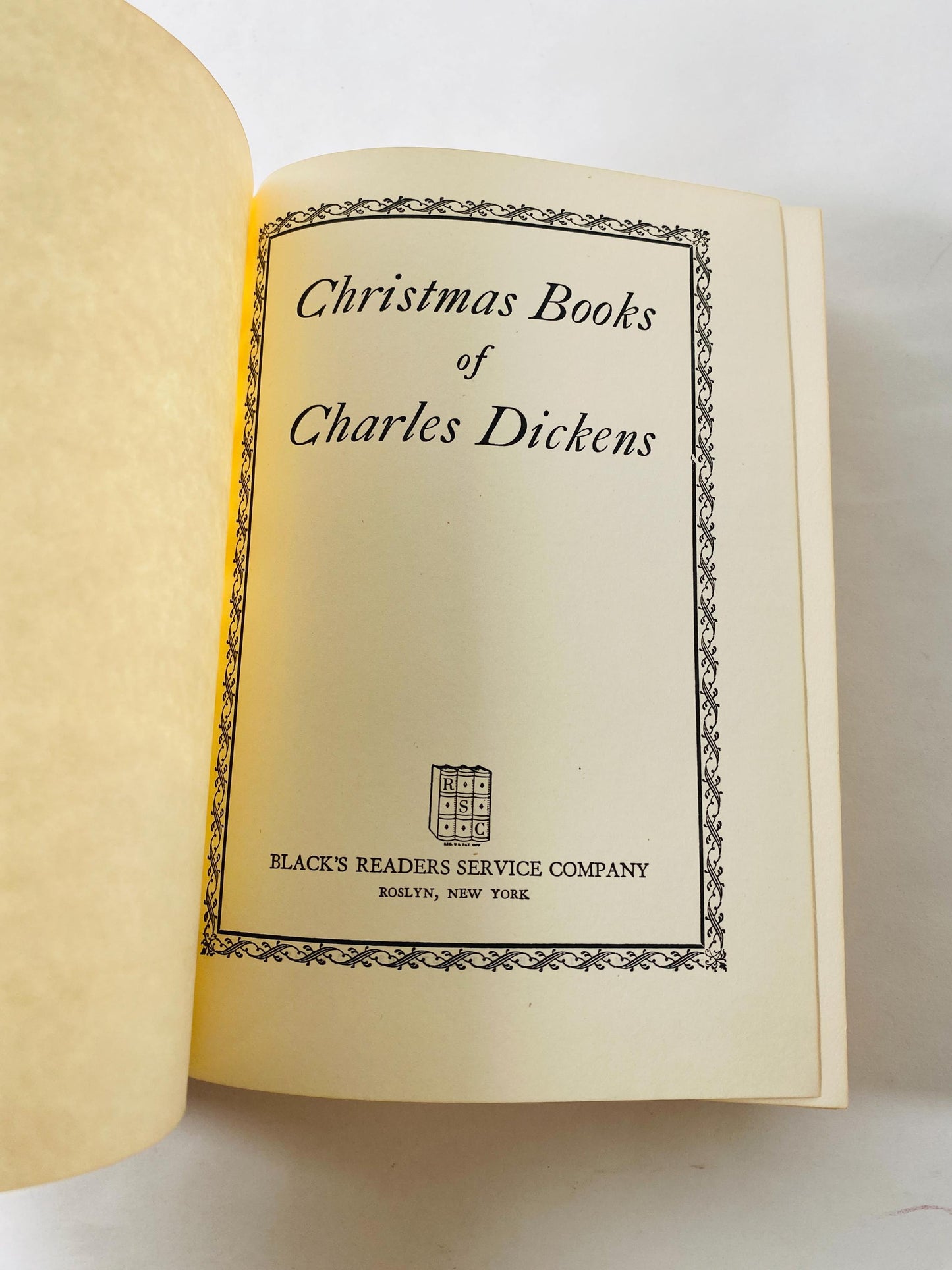 Christmas Carol Christmas Stories by Charles Dickens in one volume! Beautiful red book decor