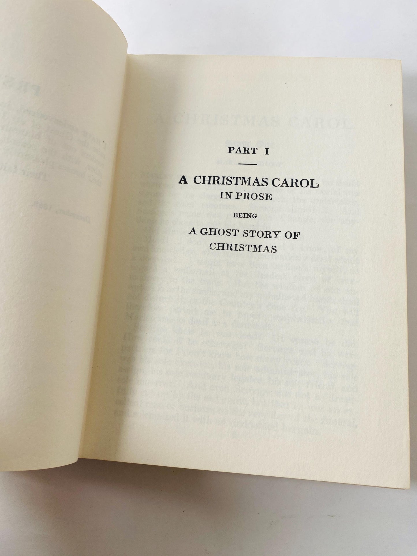Christmas Carol Christmas Stories by Charles Dickens in one volume! Beautiful red book decor