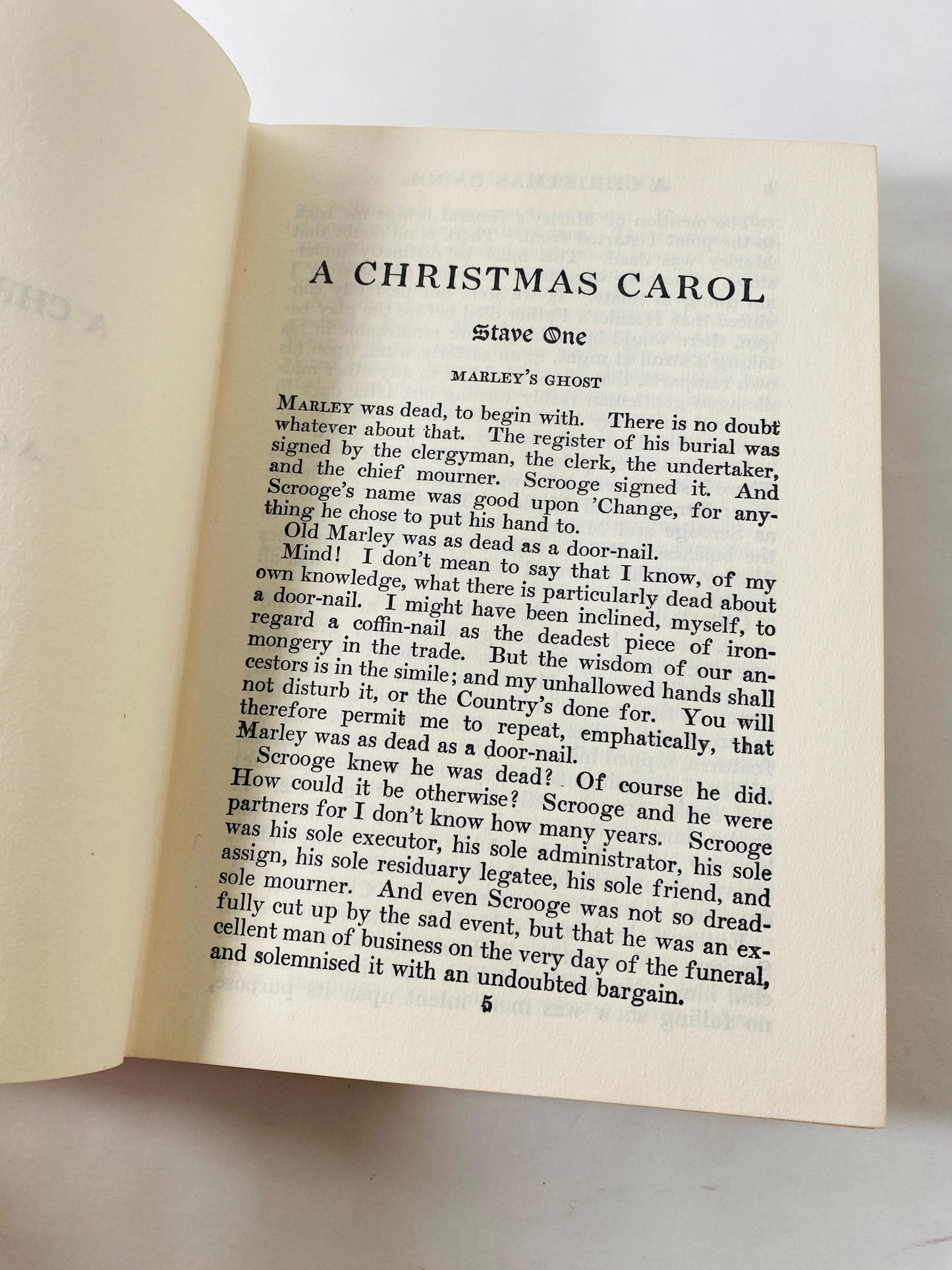 Christmas Carol Christmas Stories by Charles Dickens in one volume! Beautiful red book decor